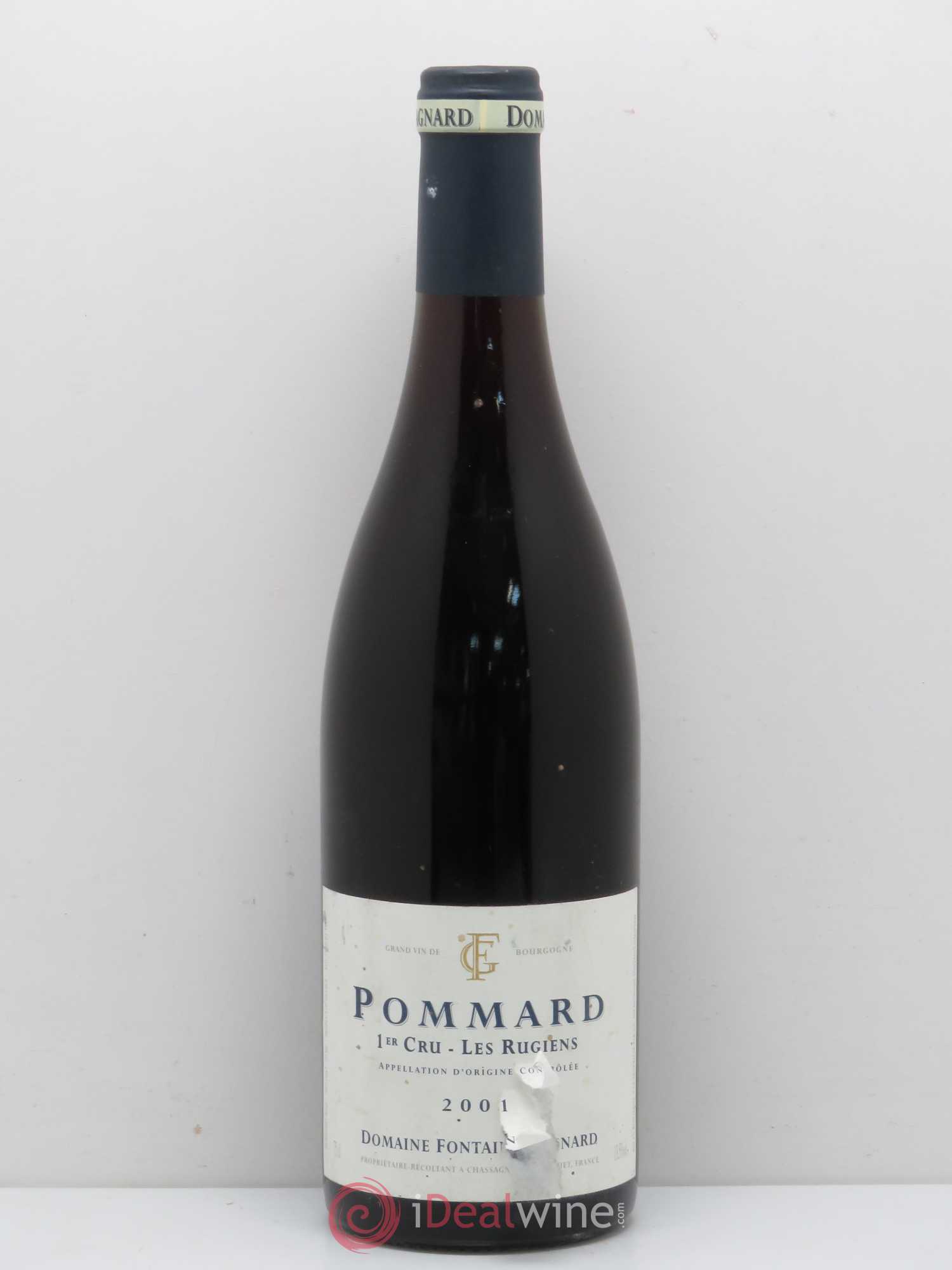 Pommard 1er Cru Les Rugiens Domaine Fontaine-Gagnard 2001 - Posten von 1 Flasche - 0