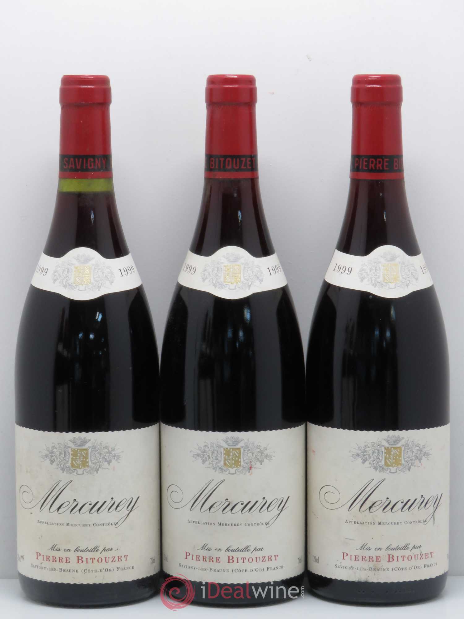Mercurey Domaine Pierre Bitouzet 1999 - Lot de 6 bouteilles - 2