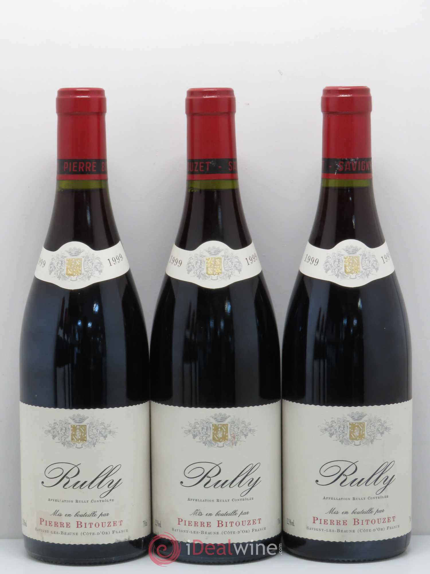 Rully Domaine Pierre Bitouzet 1999 - Lot de 6 bouteilles - 2