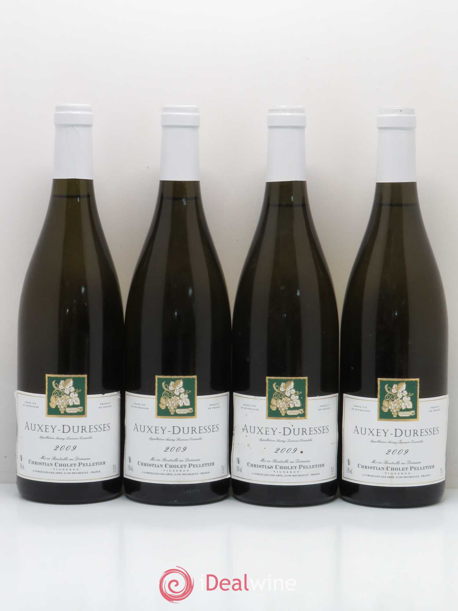 Auxey-Duresses Cholet-Pelletier 2009 - Lot de 4 bouteilles - 0