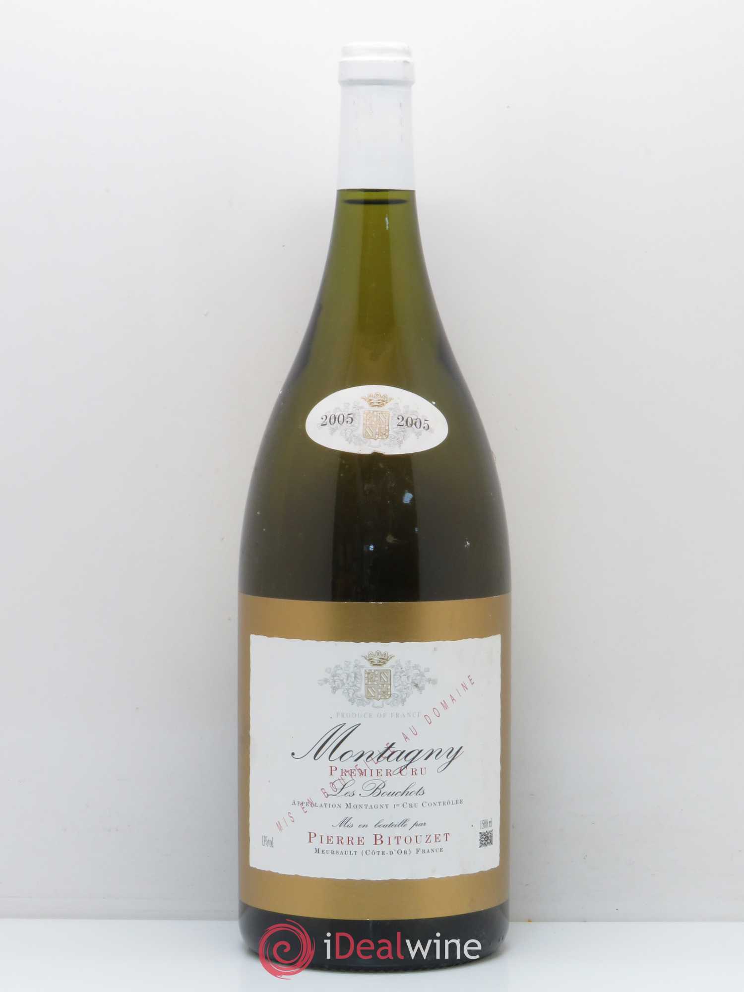 Montagny 1er Cru Les Bouchots Pierre Bitouzet 2005 - Posten von 1 Magnum - 0