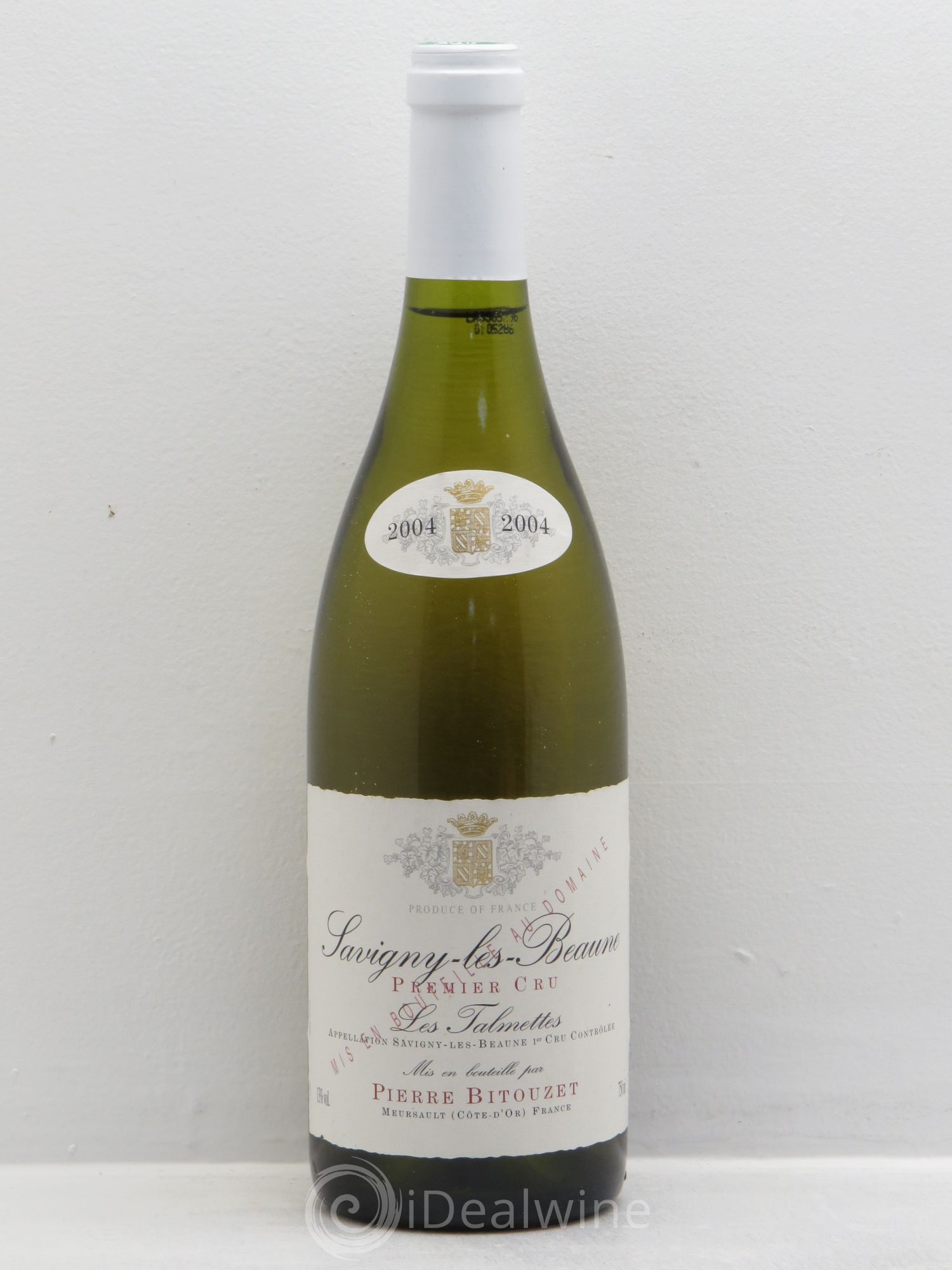 Savigny-lès-Beaune 1er Cru Bitouzet Les Talmettes (sans prix de réserve) 2004 - Posten von 6 Flaschen - 0