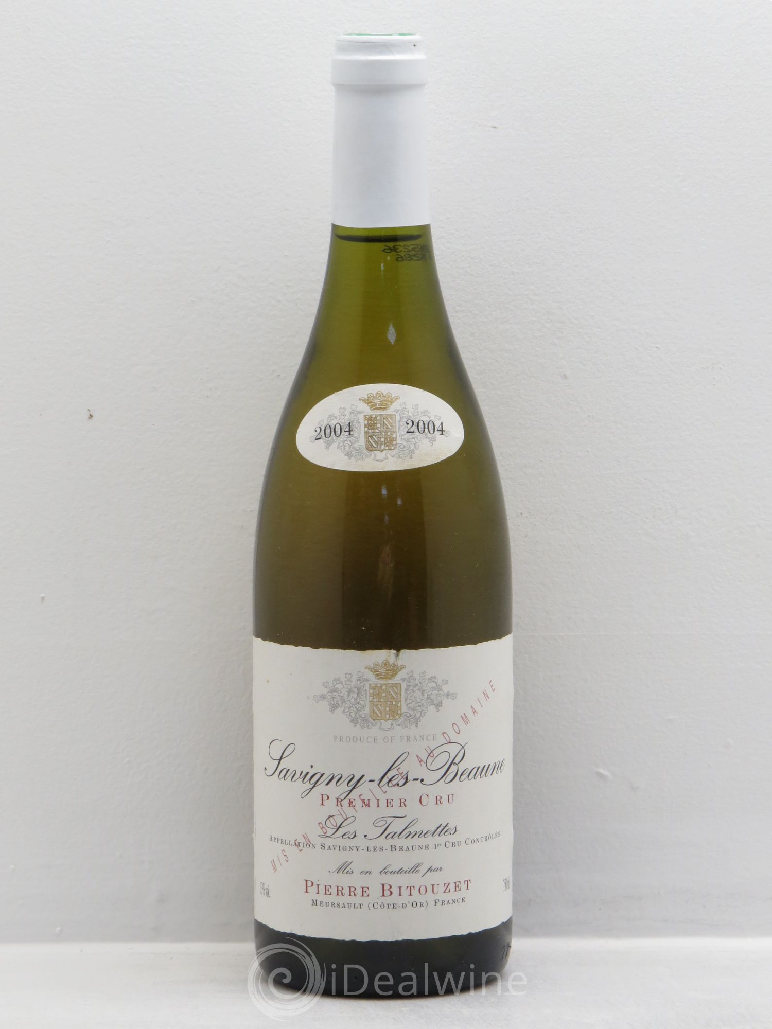 Savigny-lès-Beaune 1er Cru Bitouzet Les Talmettes (sans prix de réserve) 2004 - Posten von 1 Flasche - 0