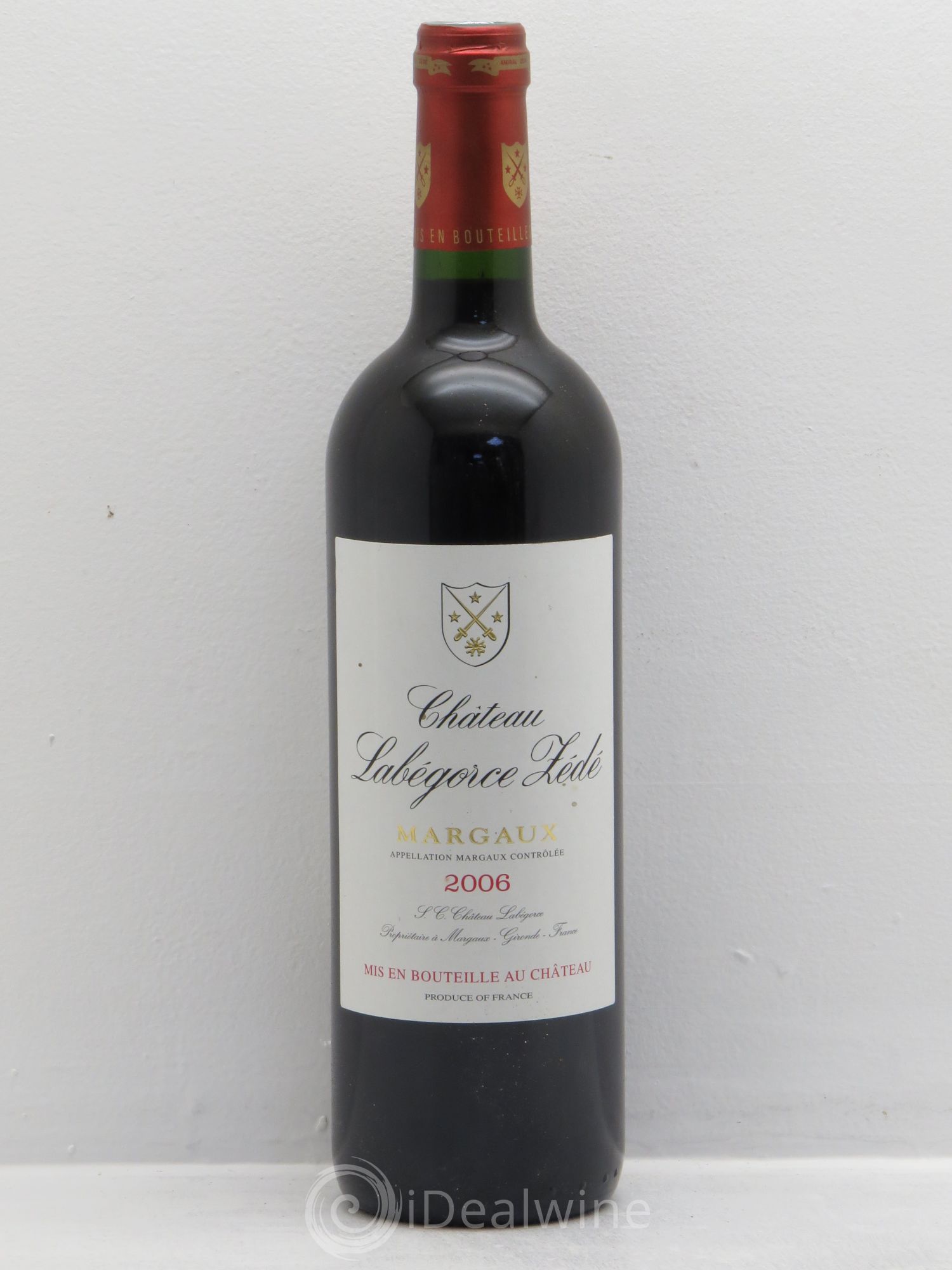 Château Labegorce Zédé Cru Bourgeois 2006 - Lot de 1 bouteille - 0