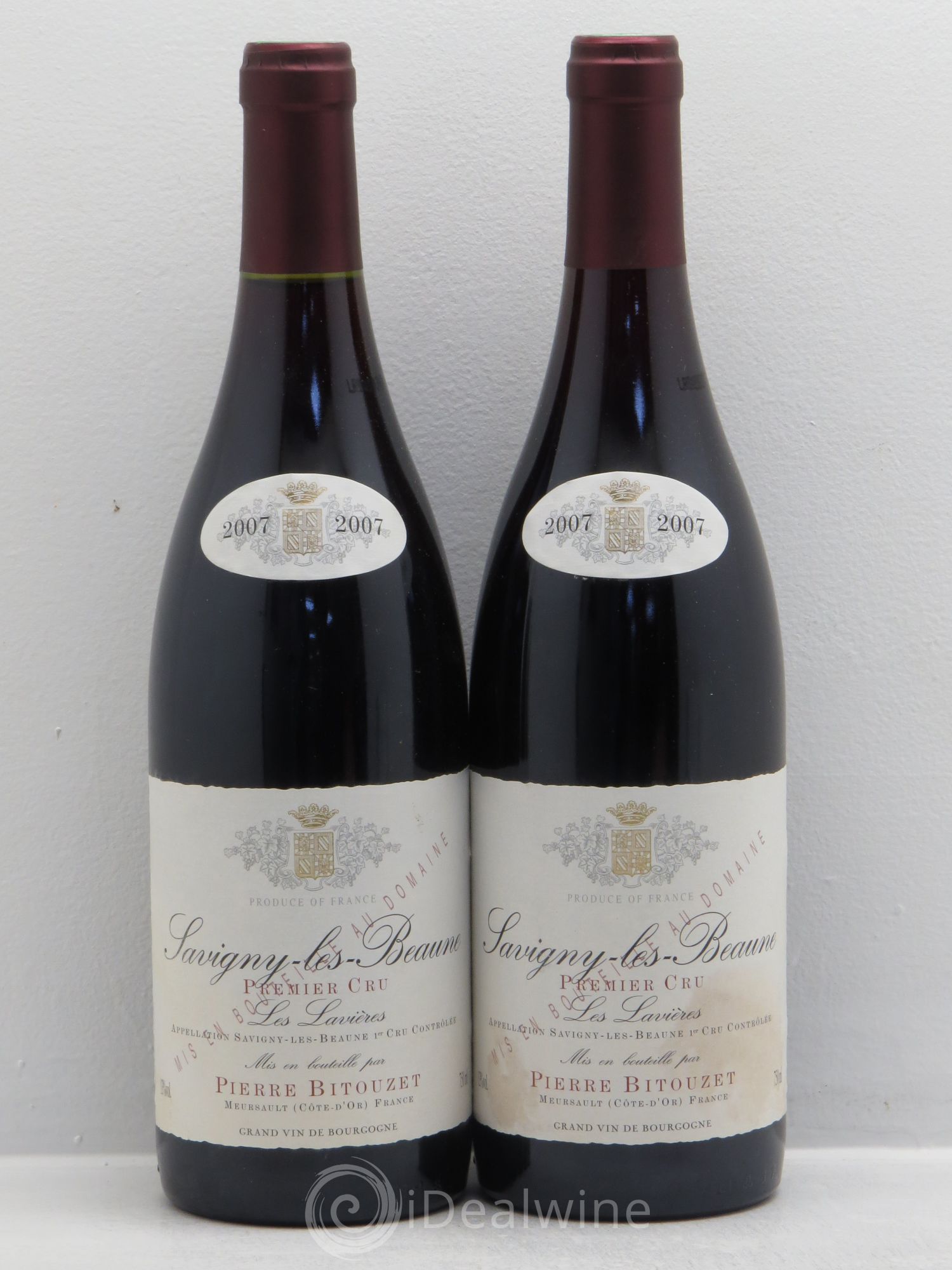 Savigny-lès-Beaune 1er Cru 2007 - Lot de 2 bouteilles - 0