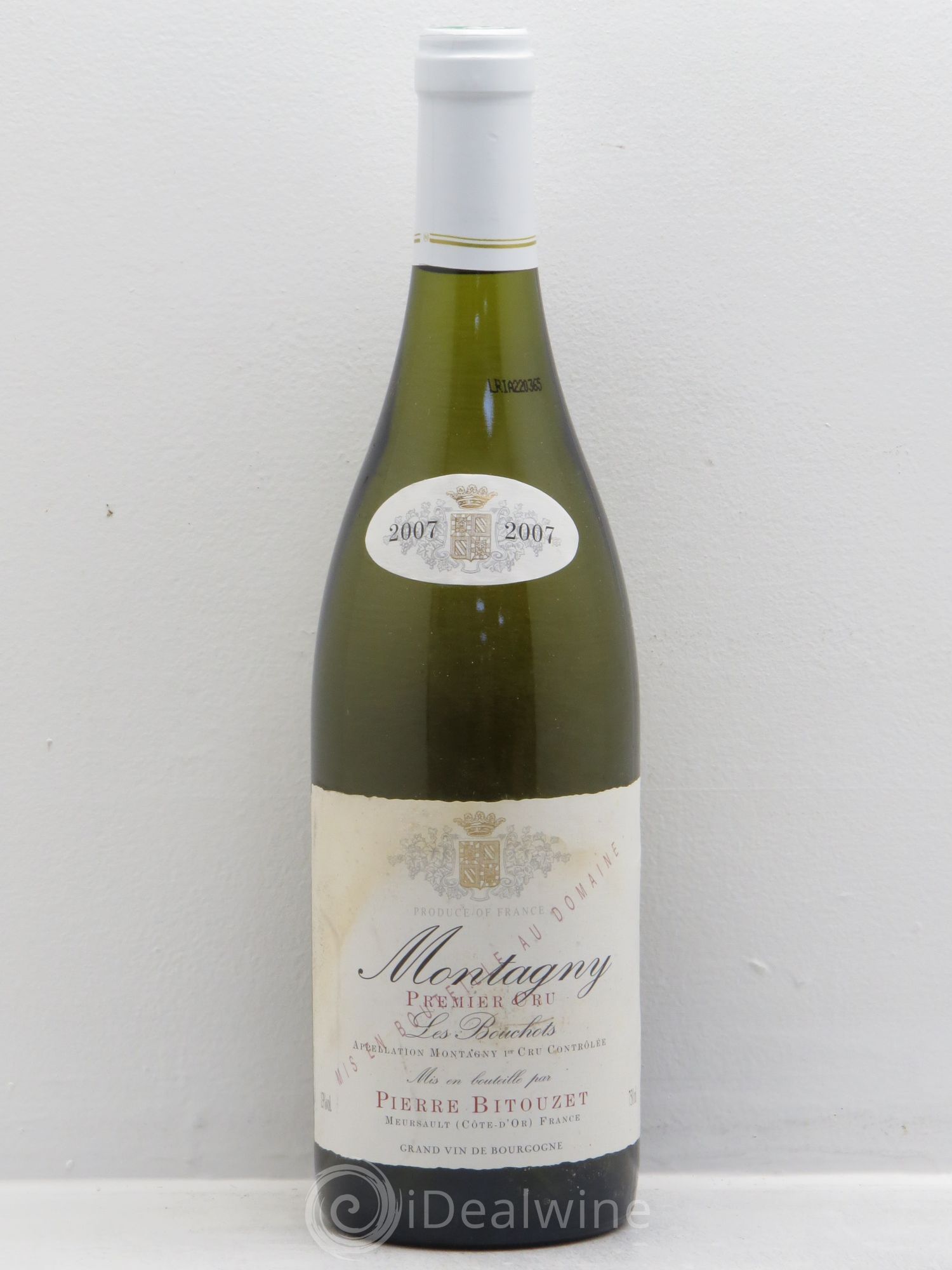 Montagny 1er Cru Bitouzet 2007 - Lot de 6 bouteilles - 0