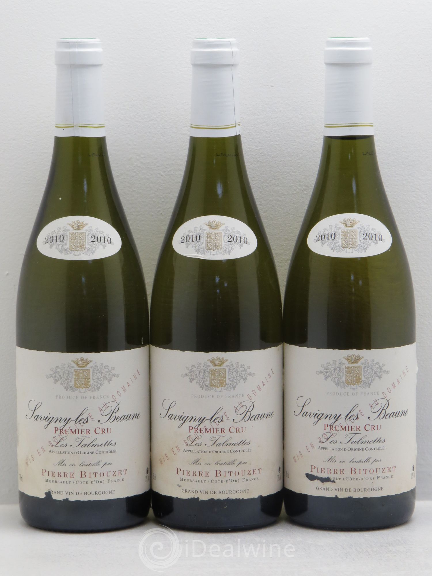 Savigny-lès-Beaune 1er Cru Bitouzet Les Talmettes (sans prix de réserve) 2010 - Posten von 3 Flaschen - 0