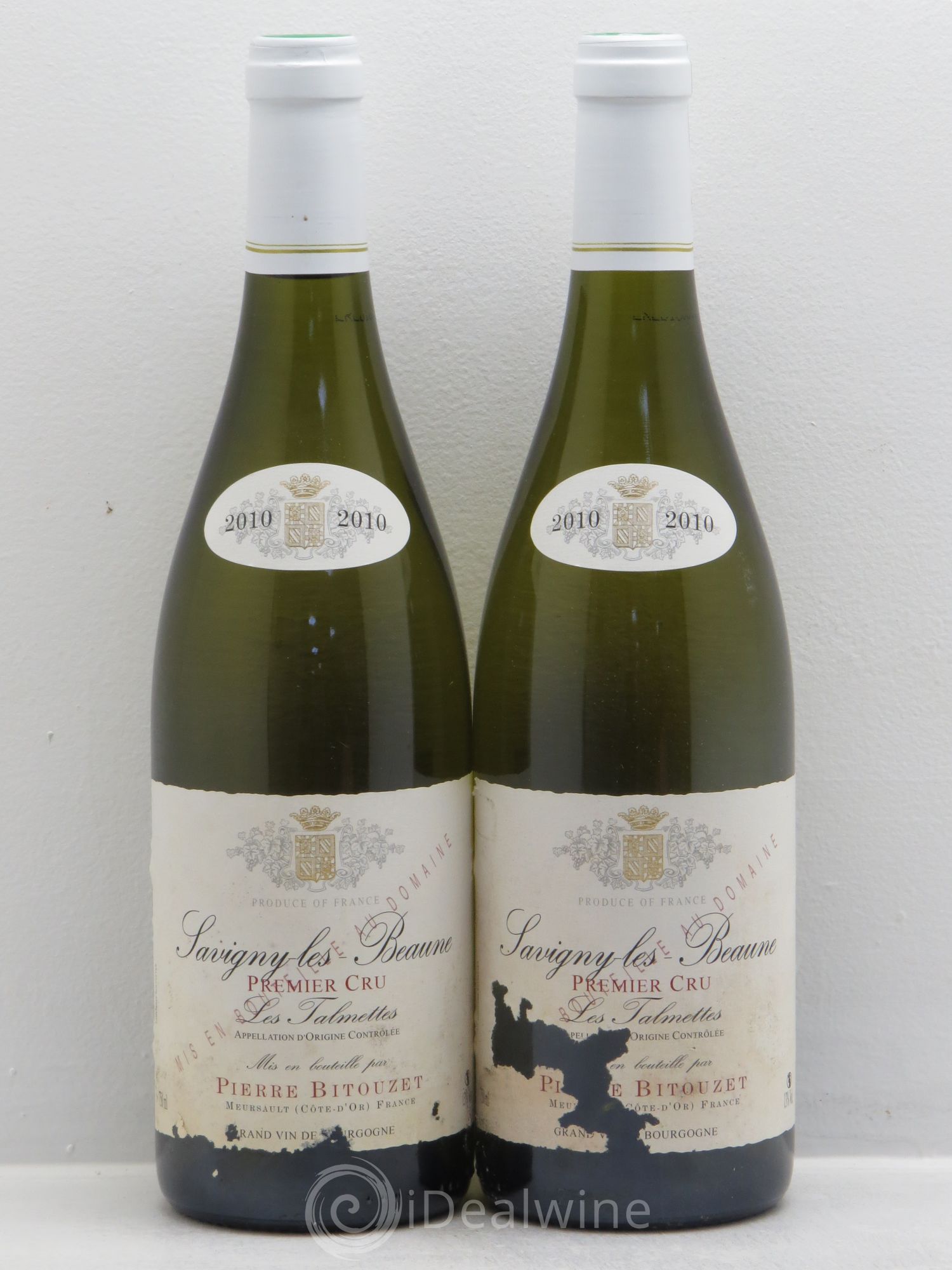 Savigny-lès-Beaune 1er Cru Bitouzet Les Talmettes (sans prix de réserve) 2010 - Posten von 2 Flaschen - 0