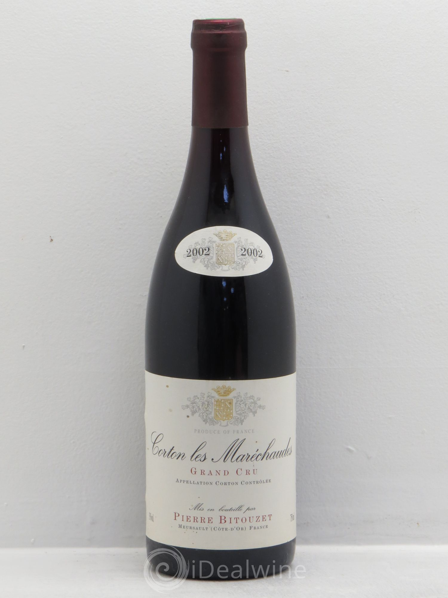 Corton Grand Cru 2002 - Lot de 1 bouteille - 0