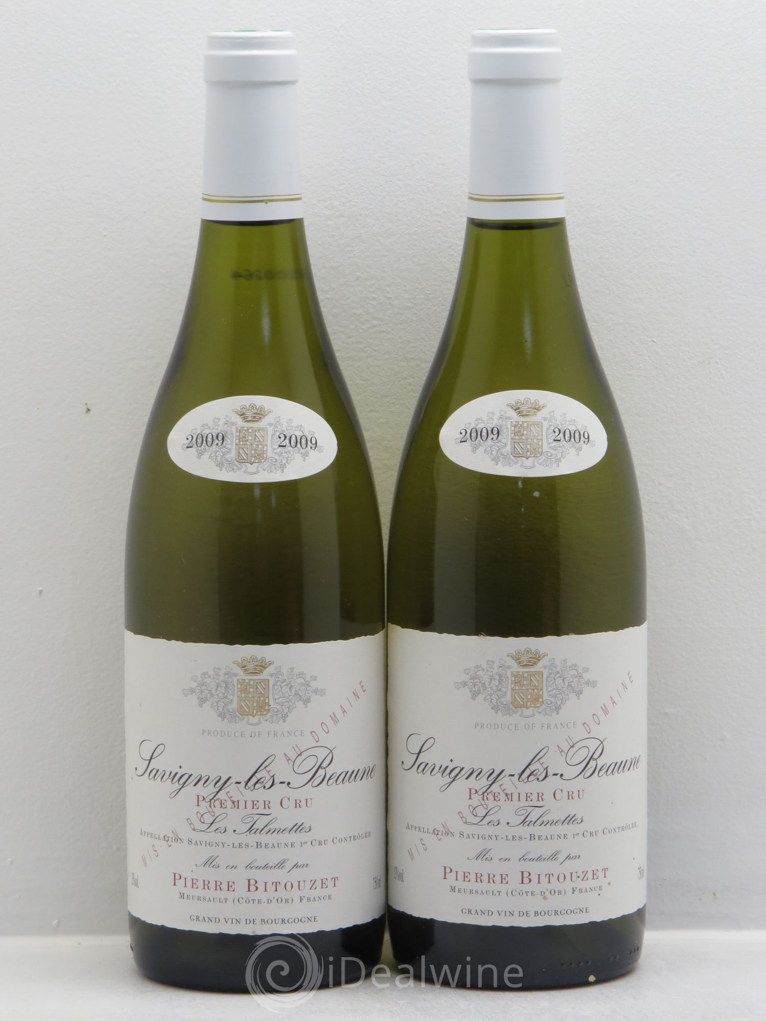 Savigny-lès-Beaune 1er Cru Bitouzet Les Talmettes (sans prix de réserve) 2009 - Posten von 2 Flaschen - 0