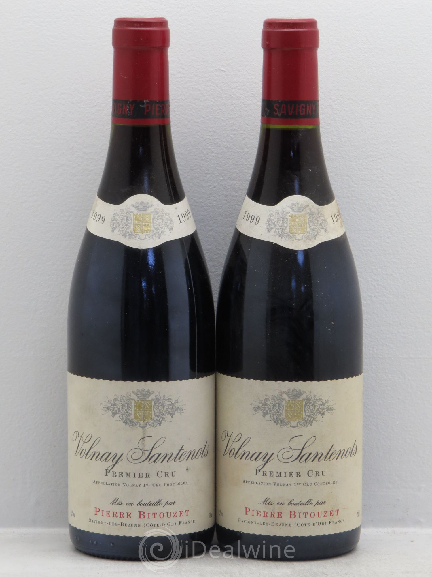 Volnay 1er Cru Bitouzet 1999 - Lot de 2 bouteilles - 0