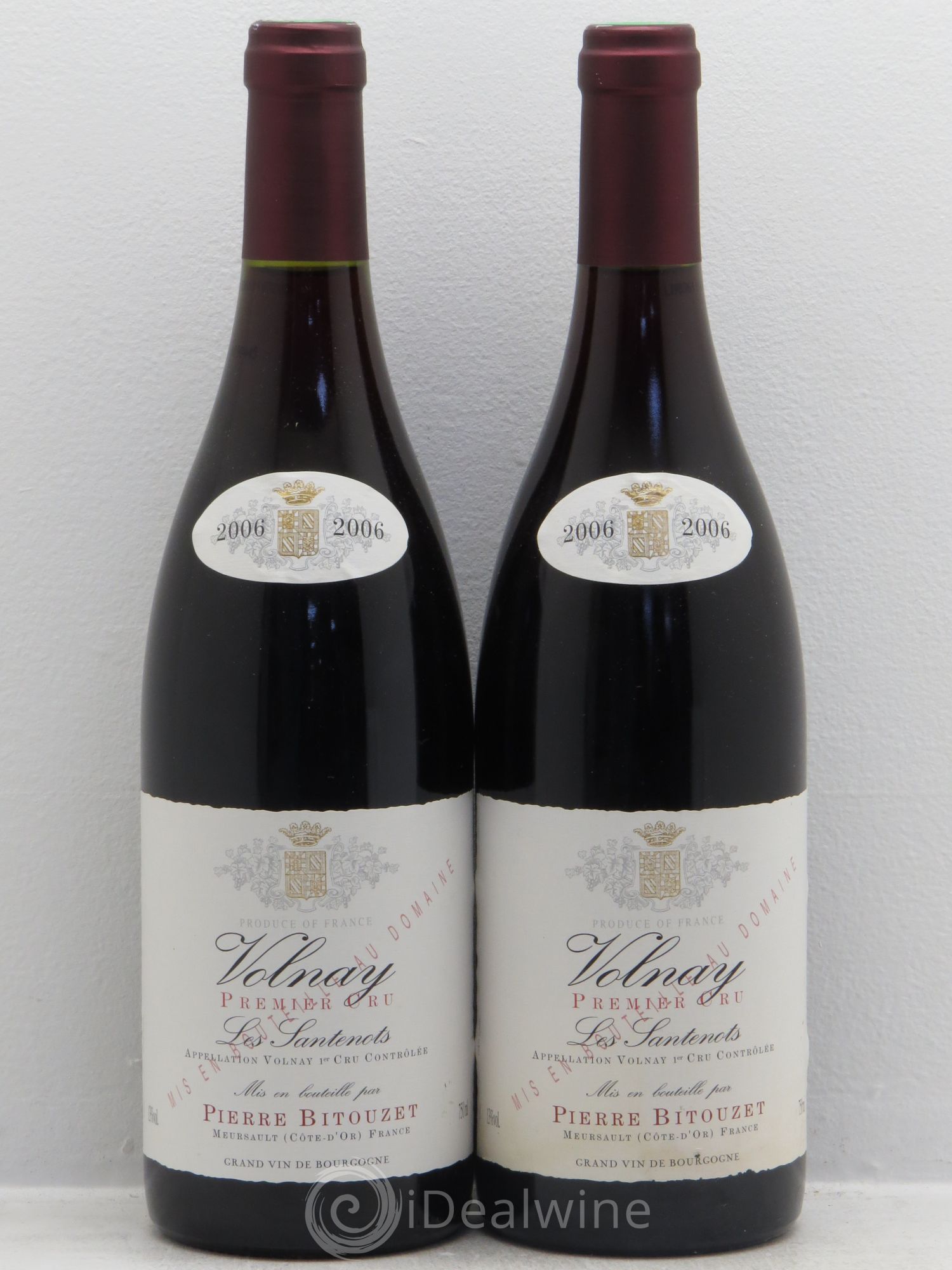 Volnay 1er Cru Bitouzet 2006 - Posten von 2 Flaschen - 0