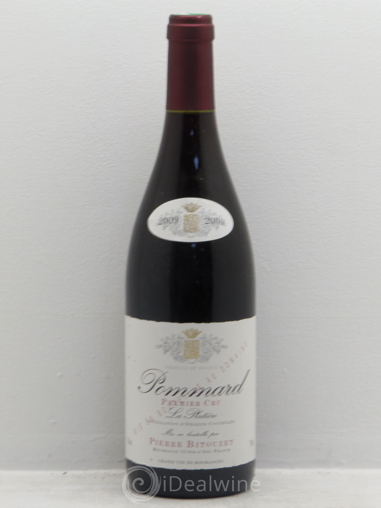 Pommard 1er Cru La Platière Bitouzet 2009 - Posten von 6 Flaschen - 0