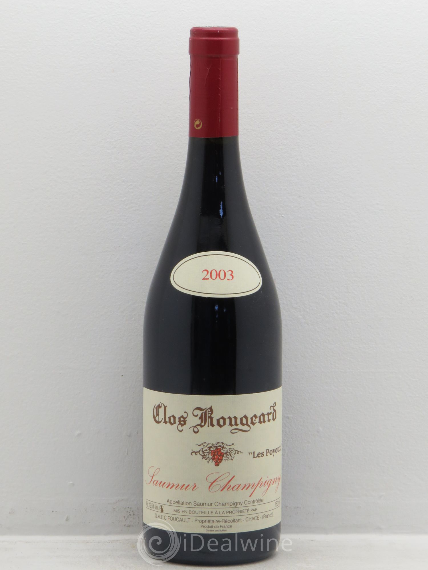 Saumur-Champigny Les Poyeux Clos Rougeard 2003 - Lot de 1 bouteille - 0