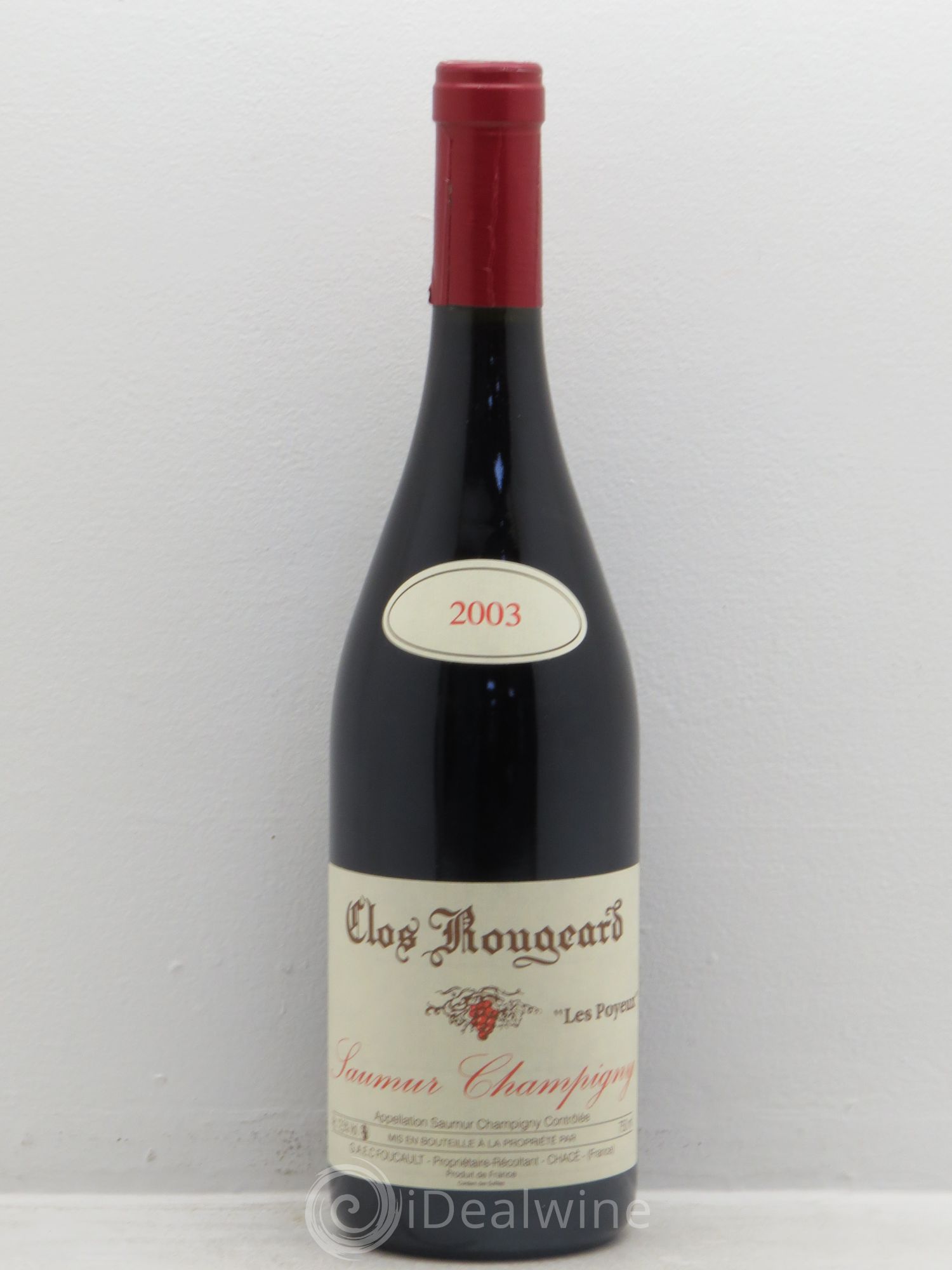 Saumur-Champigny Les Poyeux Clos Rougeard 2003 - Lot de 1 bouteille - 0
