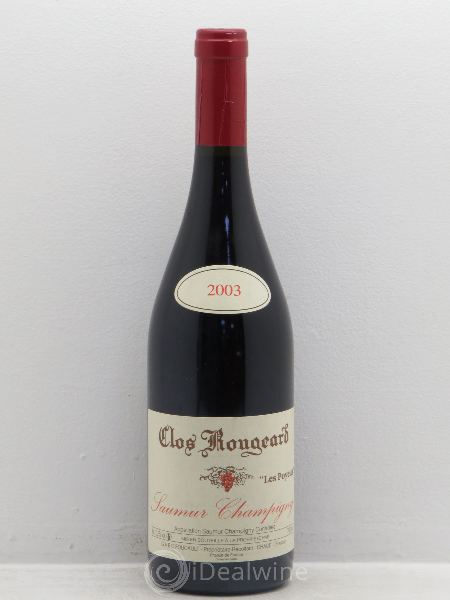 Saumur-Champigny Les Poyeux Clos Rougeard 2003 - Lot de 1 bouteille - 0