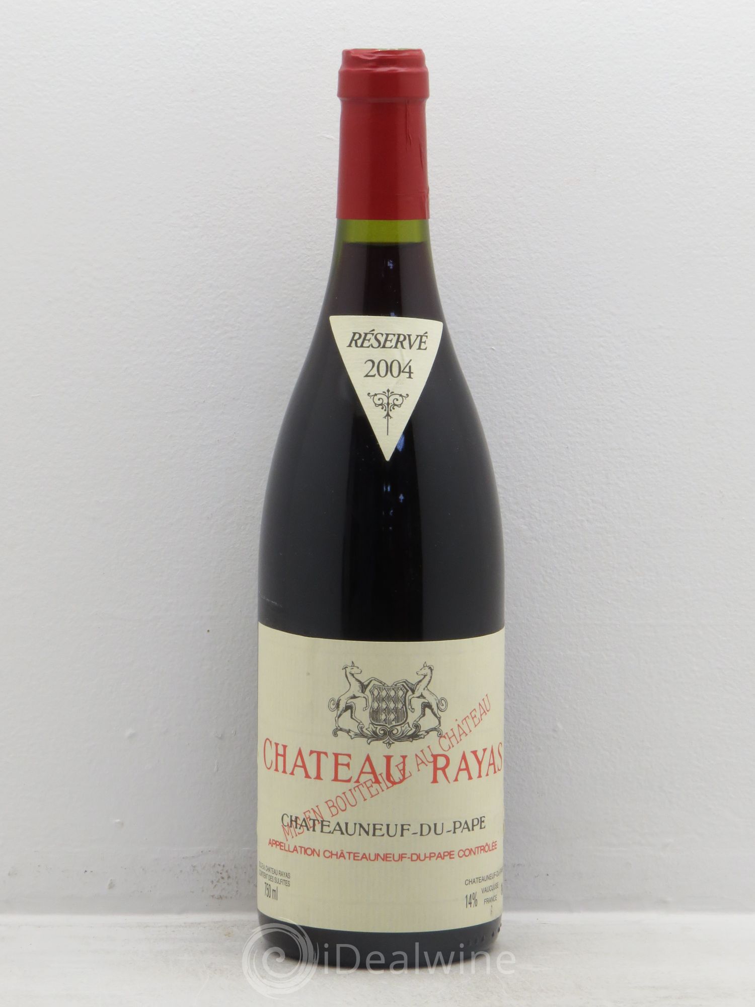 Châteauneuf-du-Pape Château Rayas Emmanuel Reynaud réserve 2004 - Lot de 1 bouteille - 0