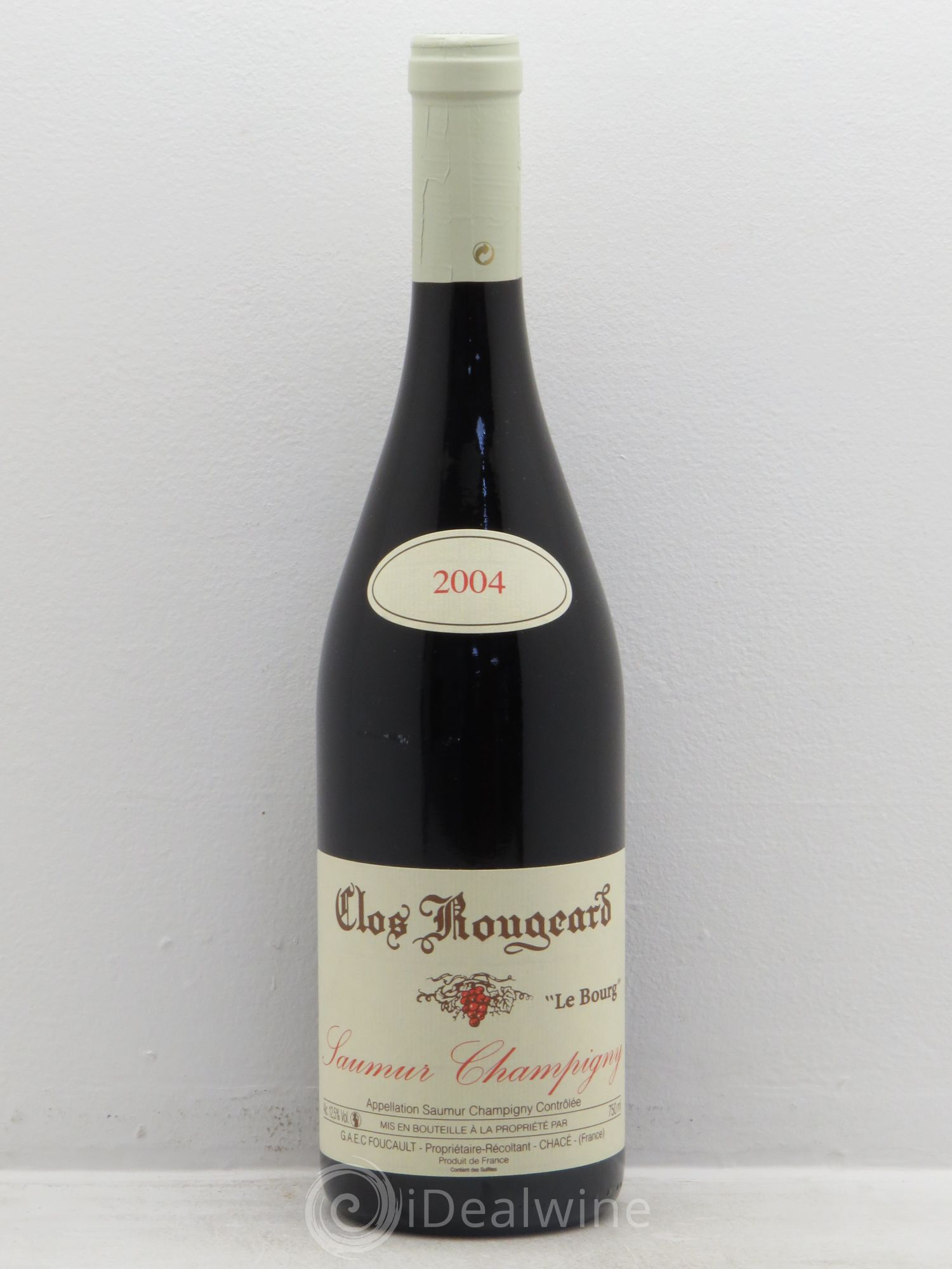 Saumur-Champigny Le Bourg Clos Rougeard 2004 - Lot de 1 bouteille - 0