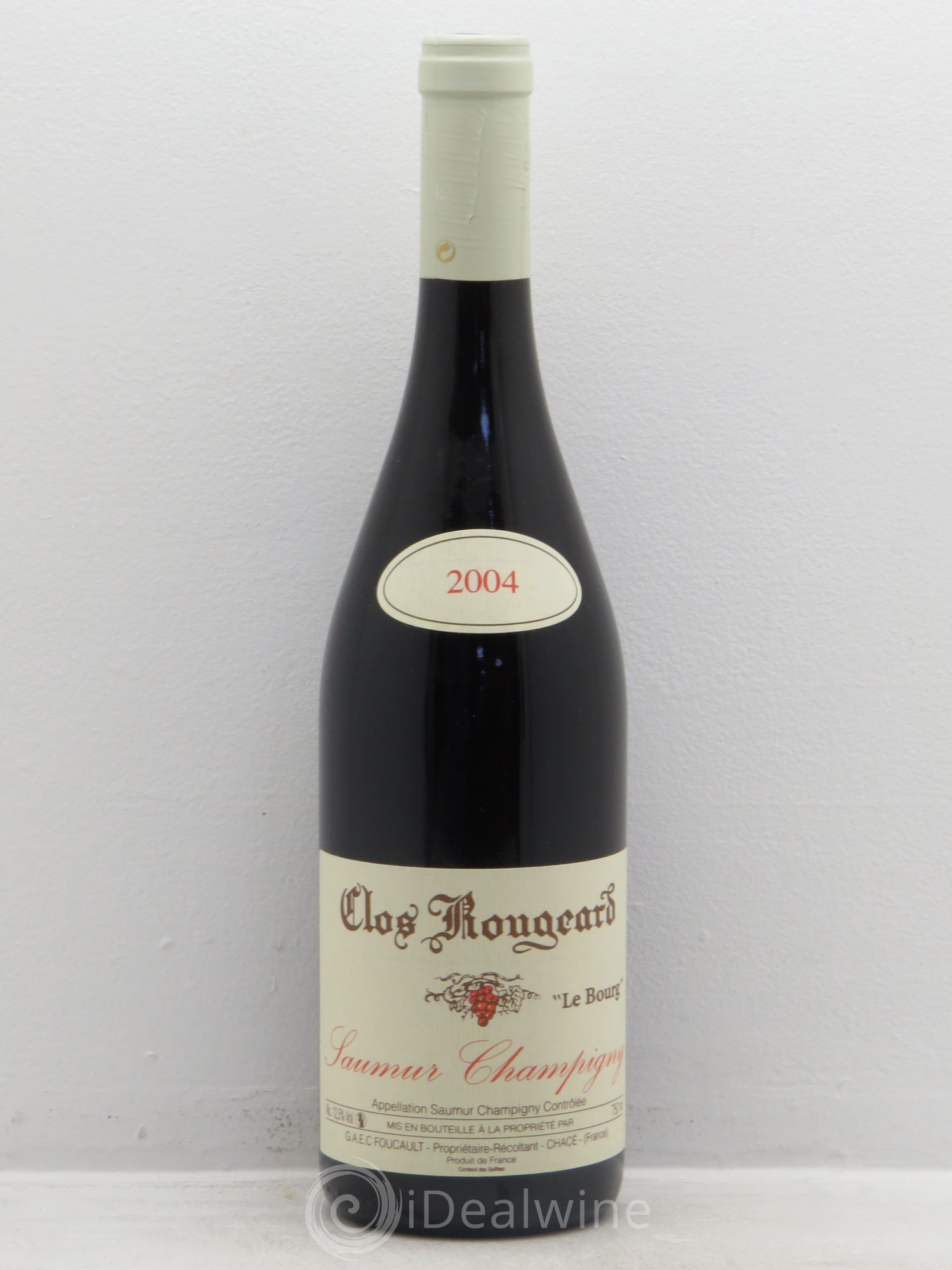 Saumur-Champigny Le Bourg Clos Rougeard 2004 - Lot de 1 bouteille - 0