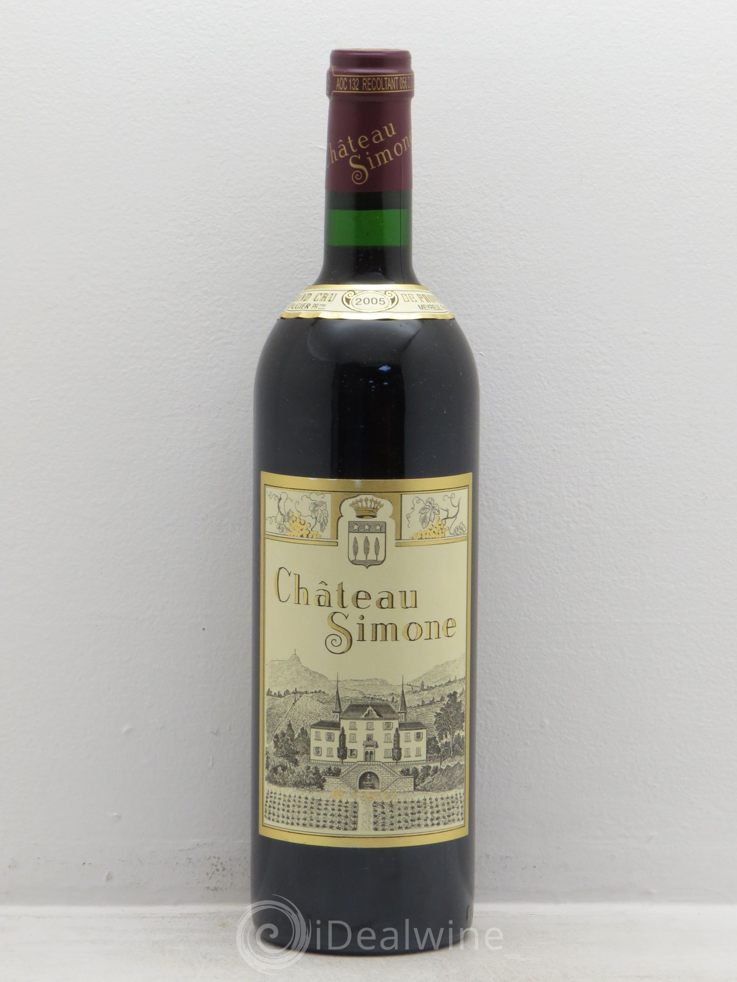 Palette Château Simone Famille Rougier 2005 - Posten von 1 Flasche - 0