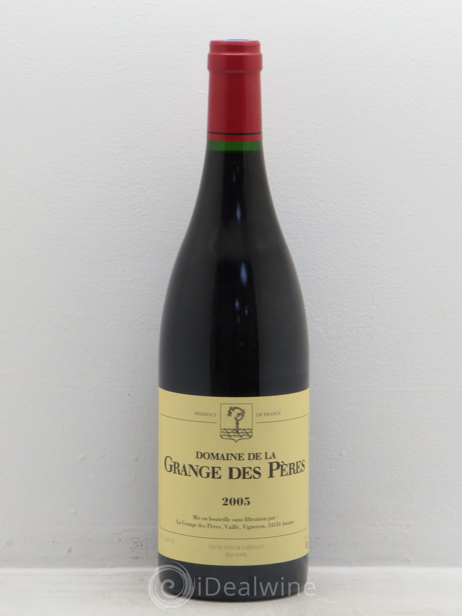 Pays d'Hérault Grange des Pères Laurent Vaillé 2005 - Lot de 1 bouteille - 0