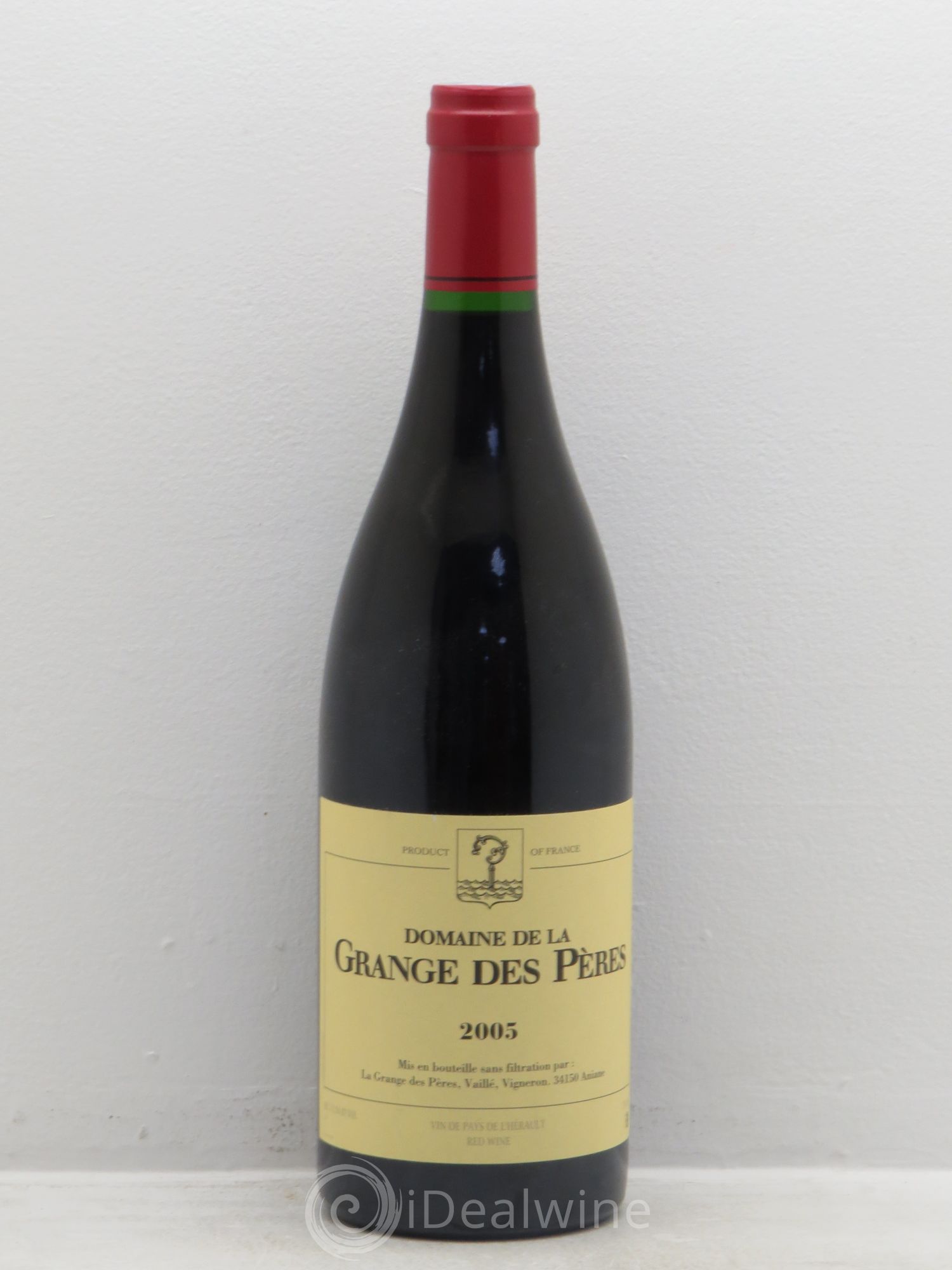 Pays d'Hérault Grange des Pères Laurent Vaillé 2005 - Lot de 1 bouteille - 0