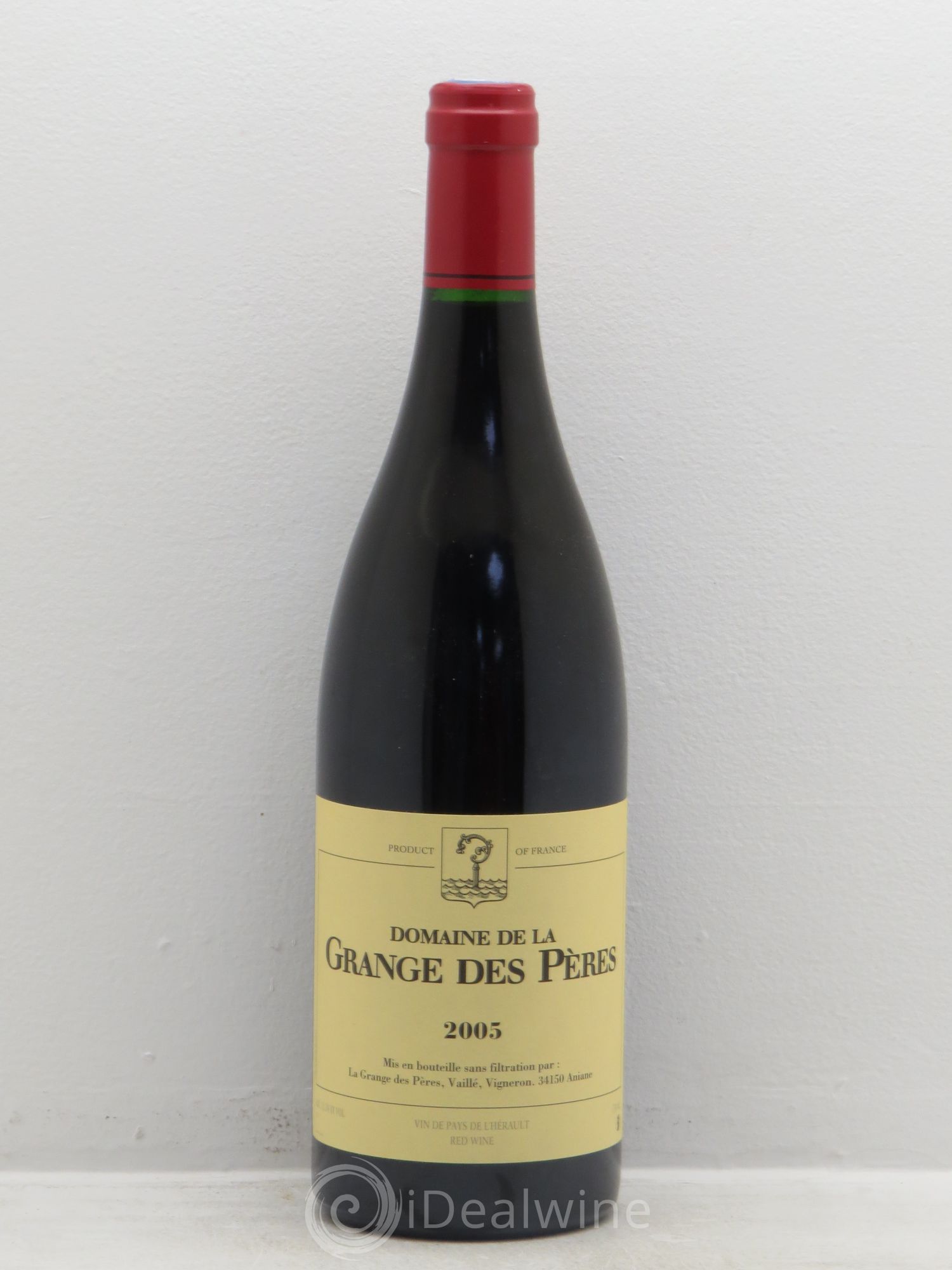 Pays d'Hérault Grange des Pères Laurent Vaillé 2005 - Lot de 1 bouteille - 0