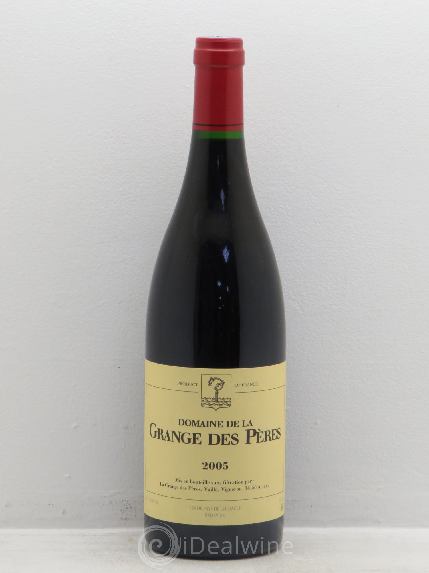 Pays d'Hérault Grange des Pères Laurent Vaillé 2005 - Lot de 1 bouteille - 0
