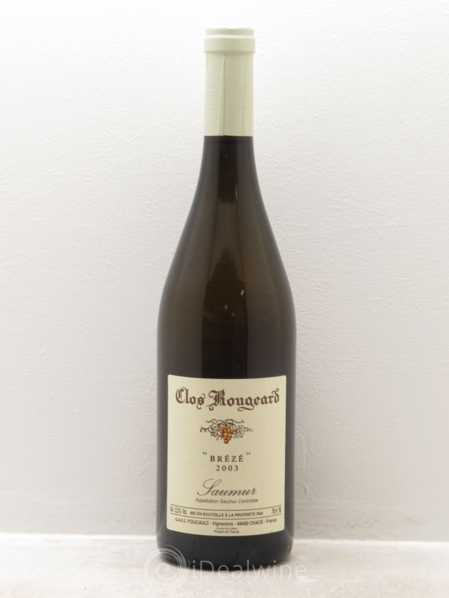Saumur Brézé Clos Rougeard 2003 - Posten von 1 Flasche - 0