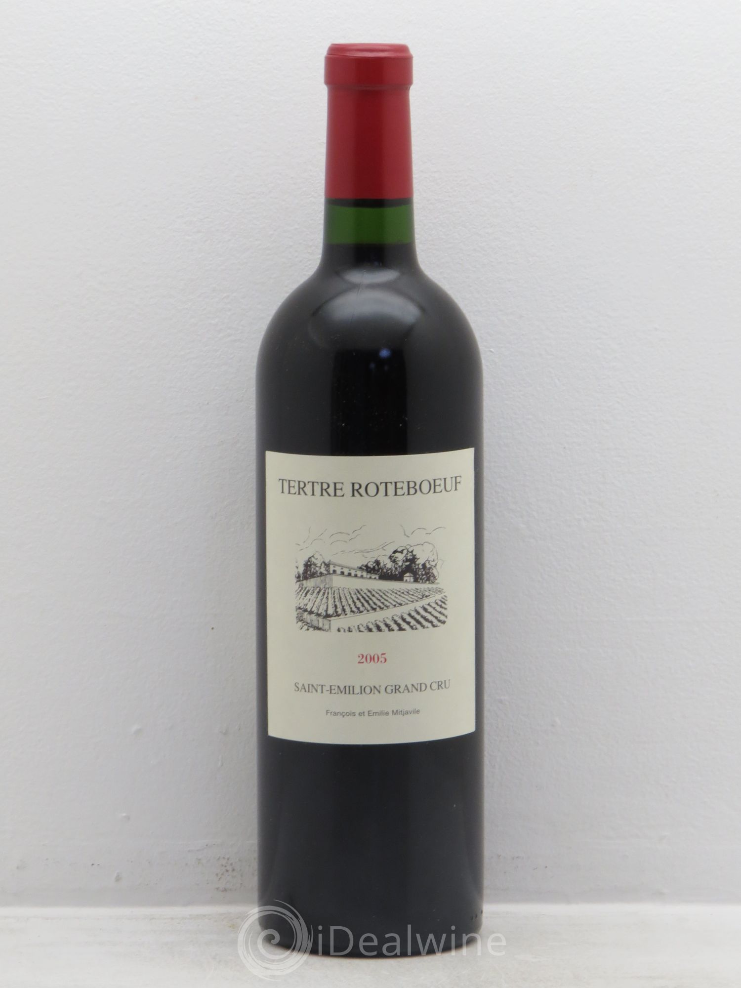 Château Tertre Roteboeuf 2005 - Lot de 1 bouteille - 0
