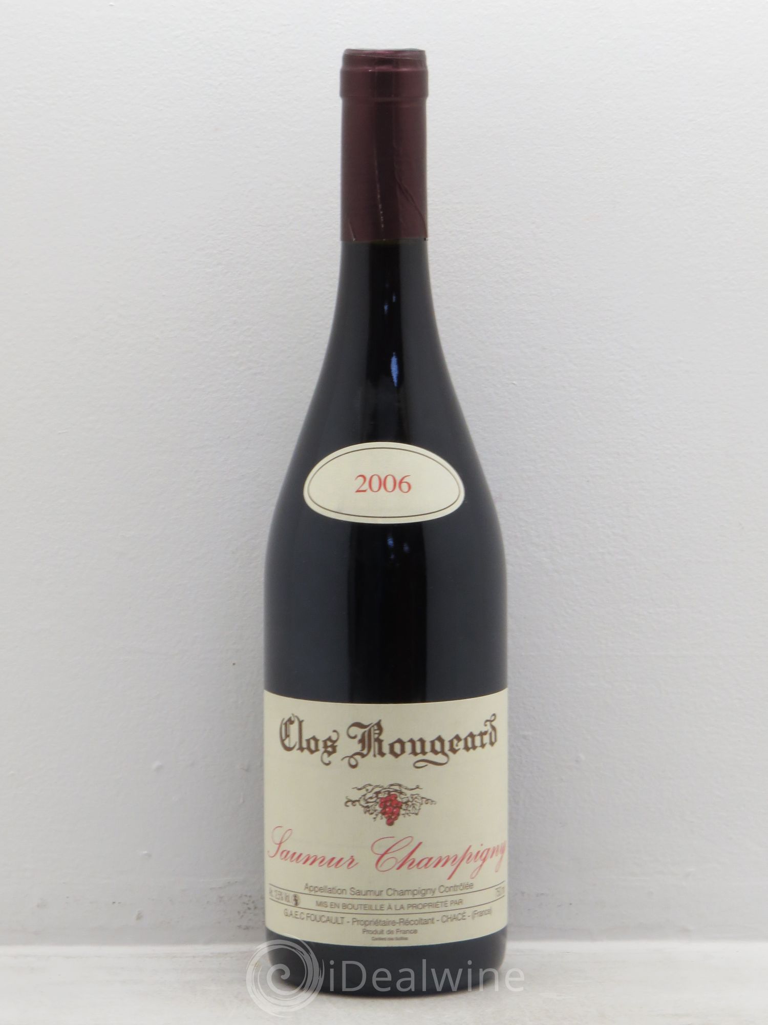 Saumur-Champigny Clos Rougeard 2006 - Lot de 1 bouteille - 0
