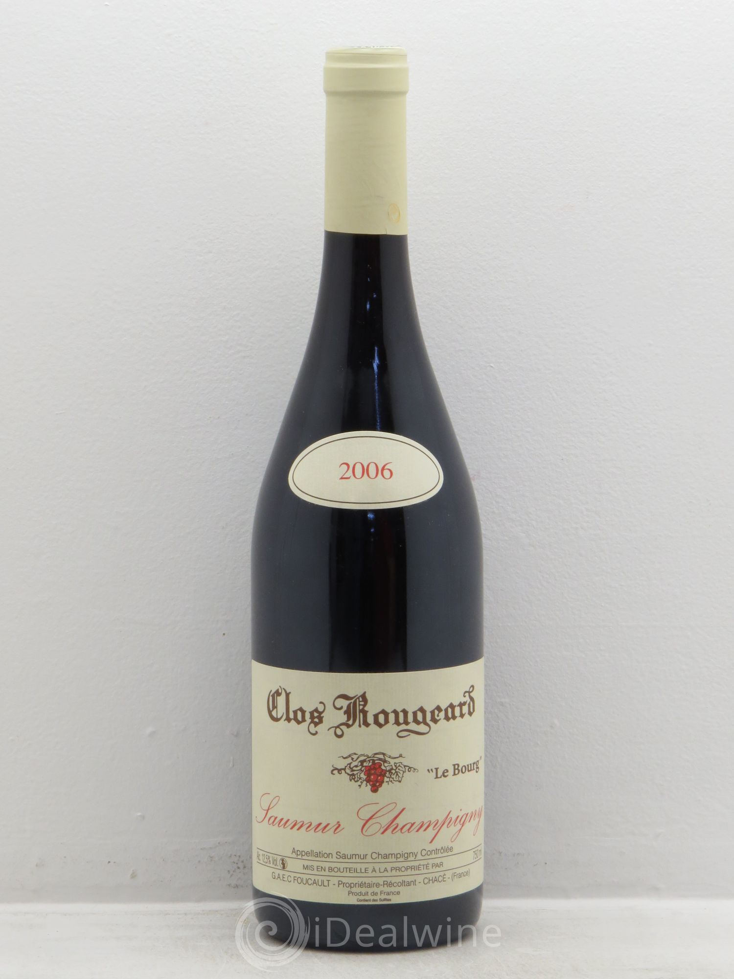 Saumur-Champigny Le Bourg Clos Rougeard 2006 - Lot de 1 bouteille - 0