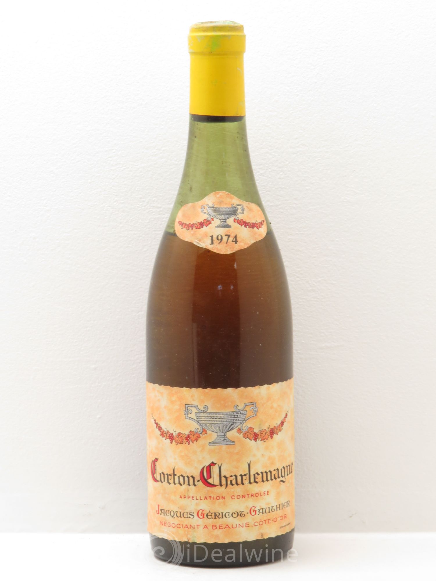 Corton-Charlemagne Grand Cru Jacques Géricot-Gauthier 1974 - Posten von 1 Flasche - 0
