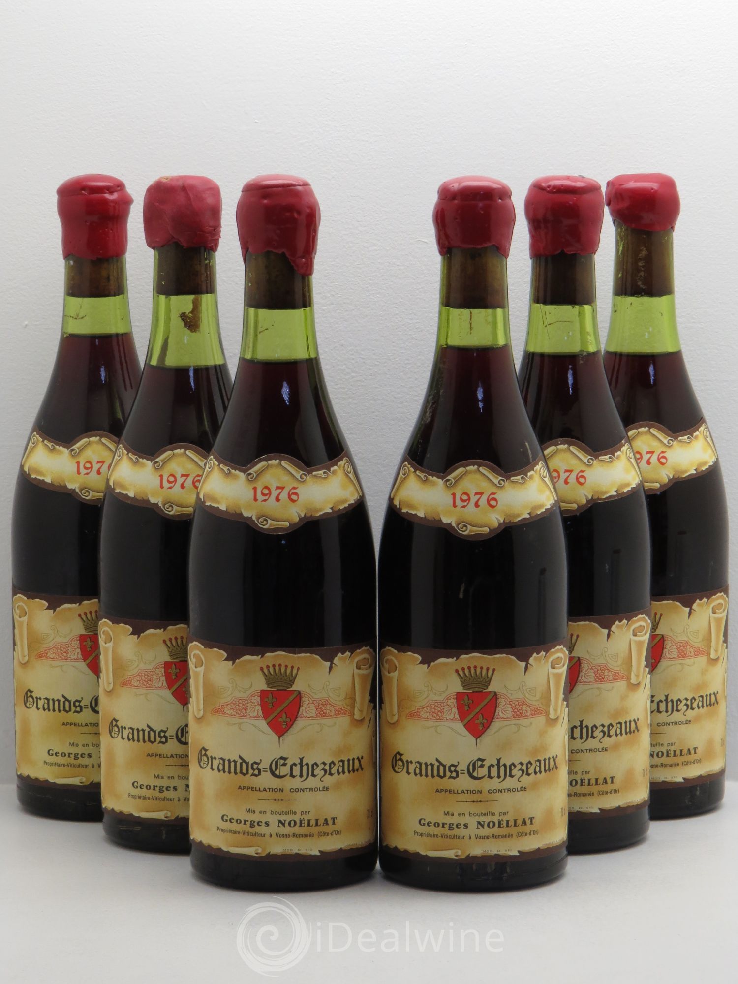Grands-Echezeaux Grand Cru Domaine Georges Noellat 1976 - Posten von 6 Flaschen - 0