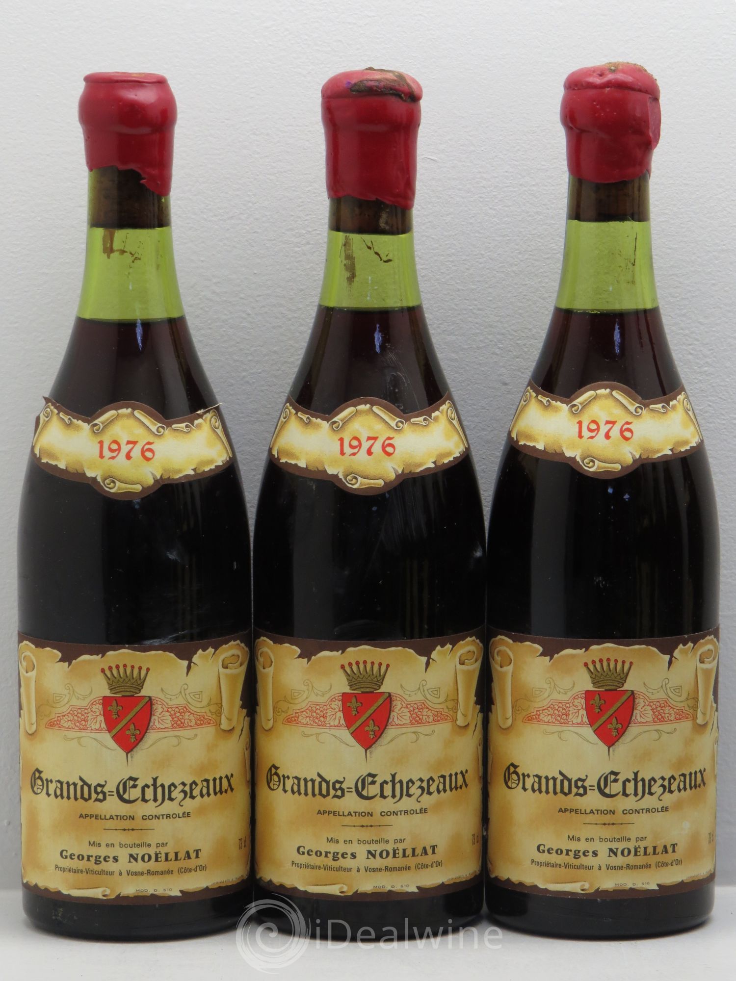 Grands-Echezeaux Grand Cru Domaine Georges Noellat 1976 - Lotto di 12 bottiglie - 2
