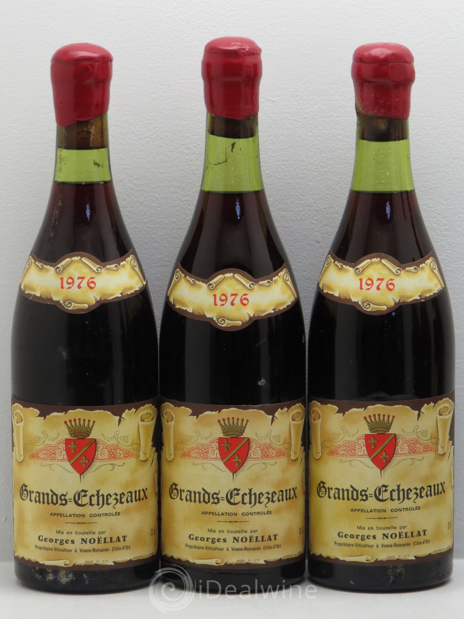 Grands-Echezeaux Grand Cru Domaine Georges Noellat 1976 - Lotto di 12 bottiglie - 3