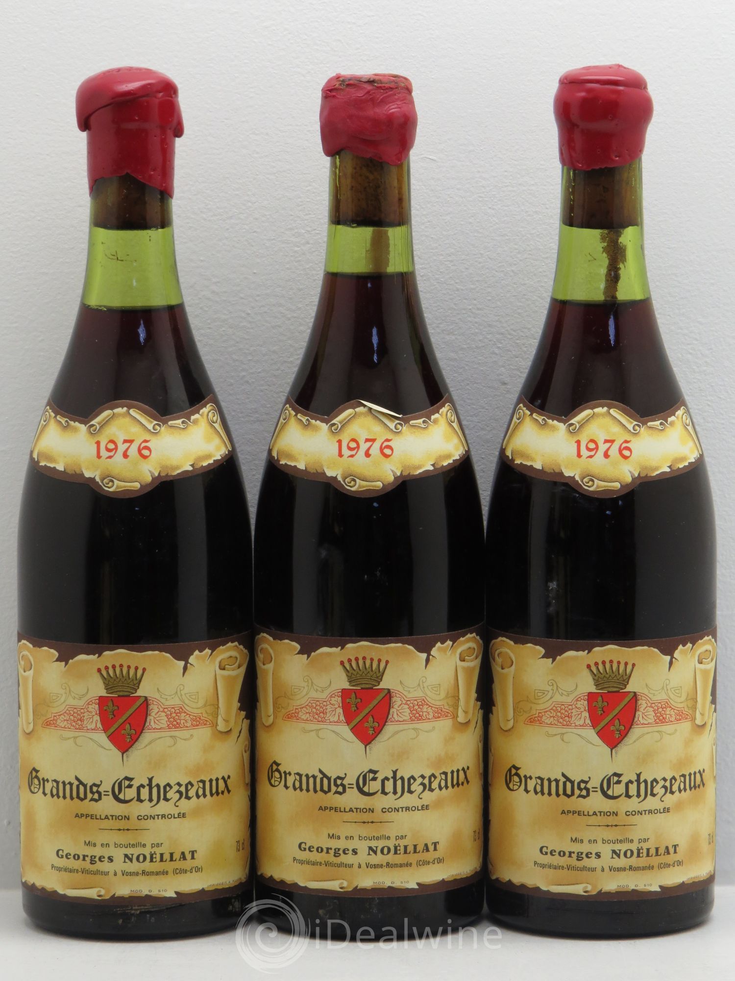 Grands-Echezeaux Grand Cru Domaine Georges Noellat 1976 - Lotto di 12 bottiglie - 4