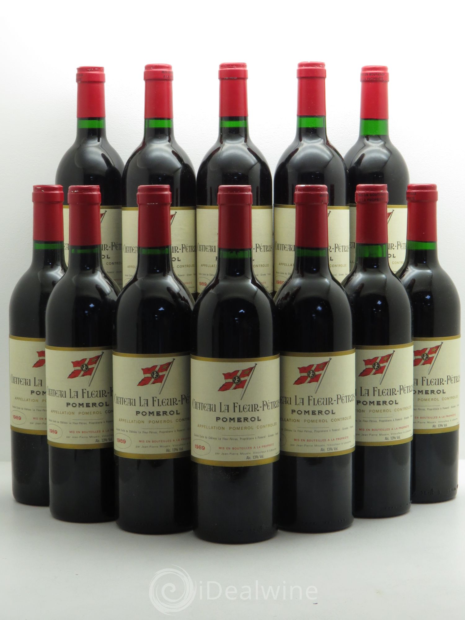 Château la Fleur Petrus 1989 - Lot de 12 bouteilles - 0