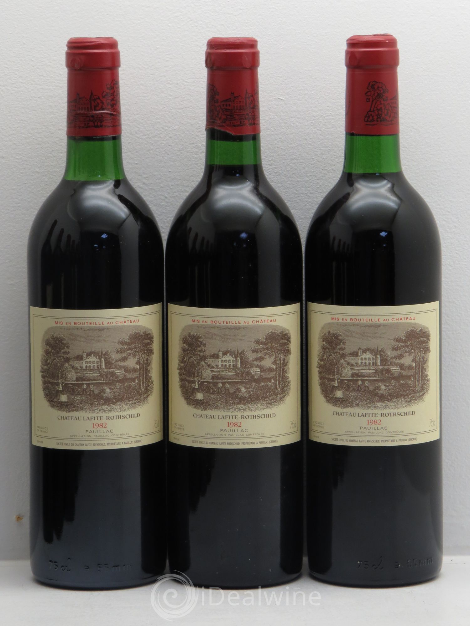 Château Lafite Rothschild 1er Grand Cru Classé 1982 - Lot de 12 bouteilles - 2