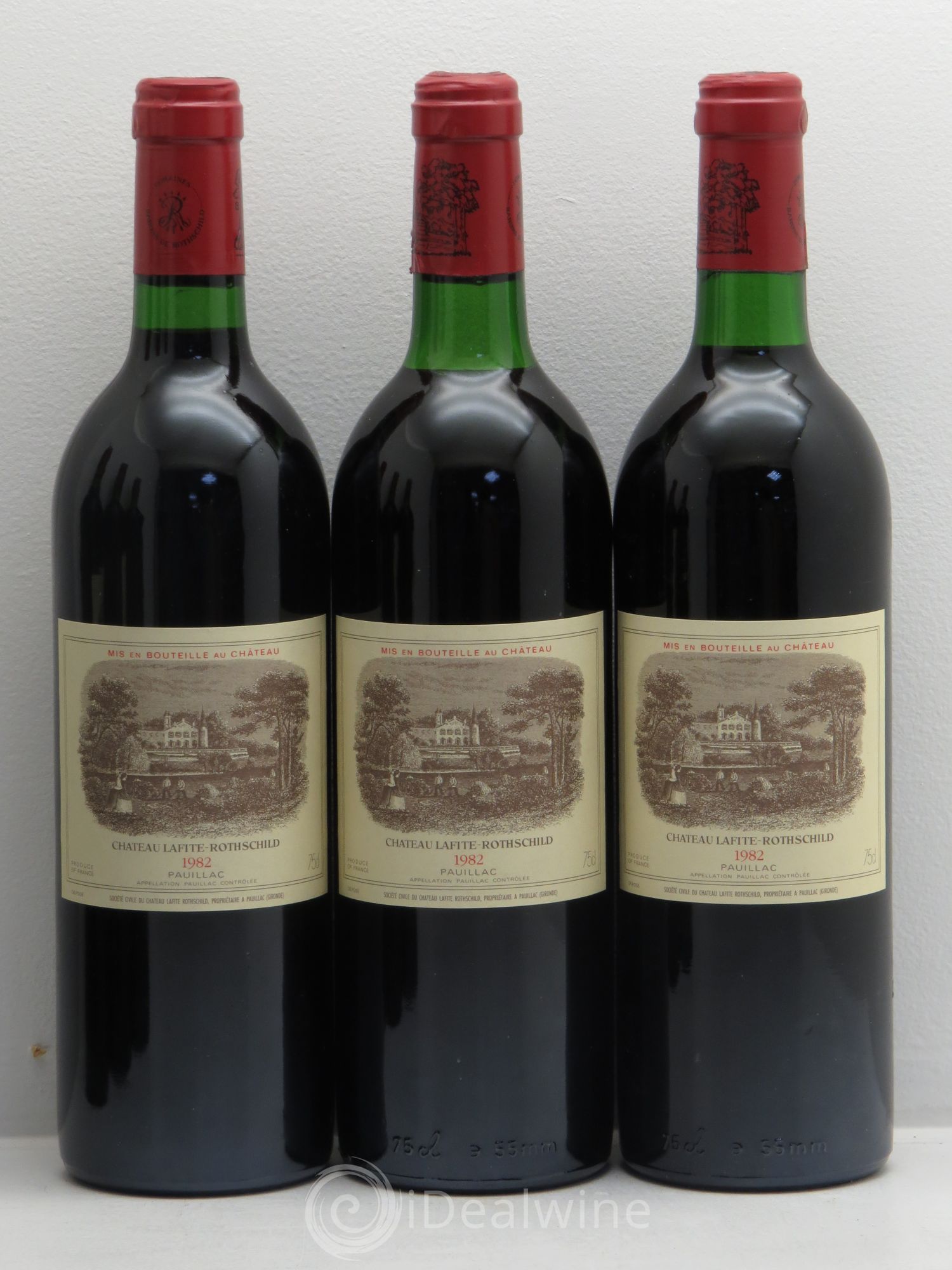 Château Lafite Rothschild 1er Grand Cru Classé 1982 - Lot de 12 bouteilles - 3