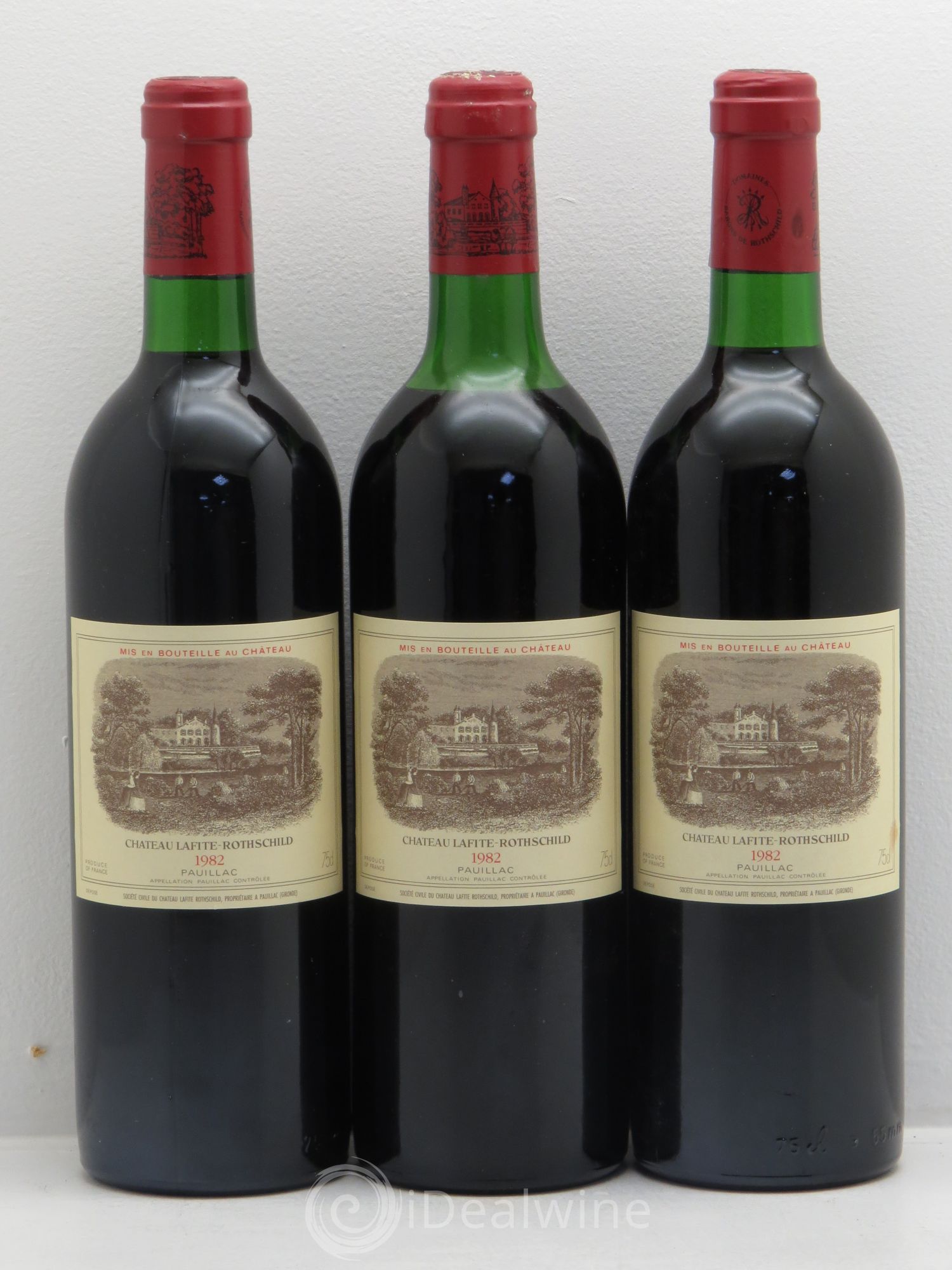Château Lafite Rothschild 1er Grand Cru Classé 1982 - Lot de 12 bouteilles - 4