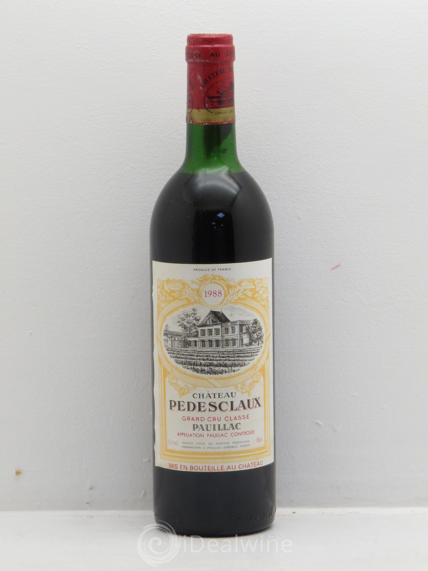 Château Pedesclaux 5ème Grand Cru Classé 1988 - Lot de 12 bouteilles - 0