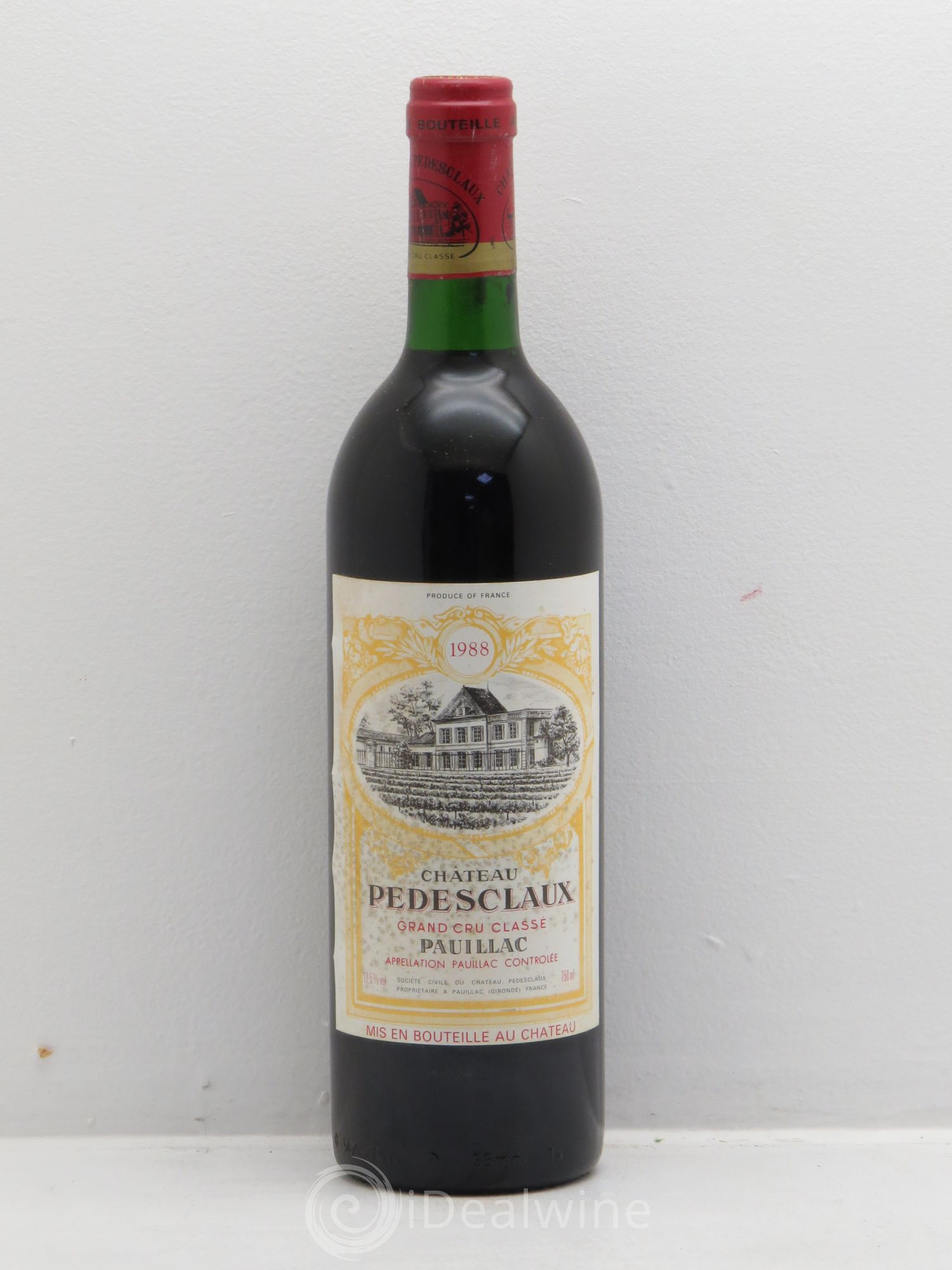 Château Pedesclaux 5ème Grand Cru Classé 1988 - Lot de 12 bouteilles - 0
