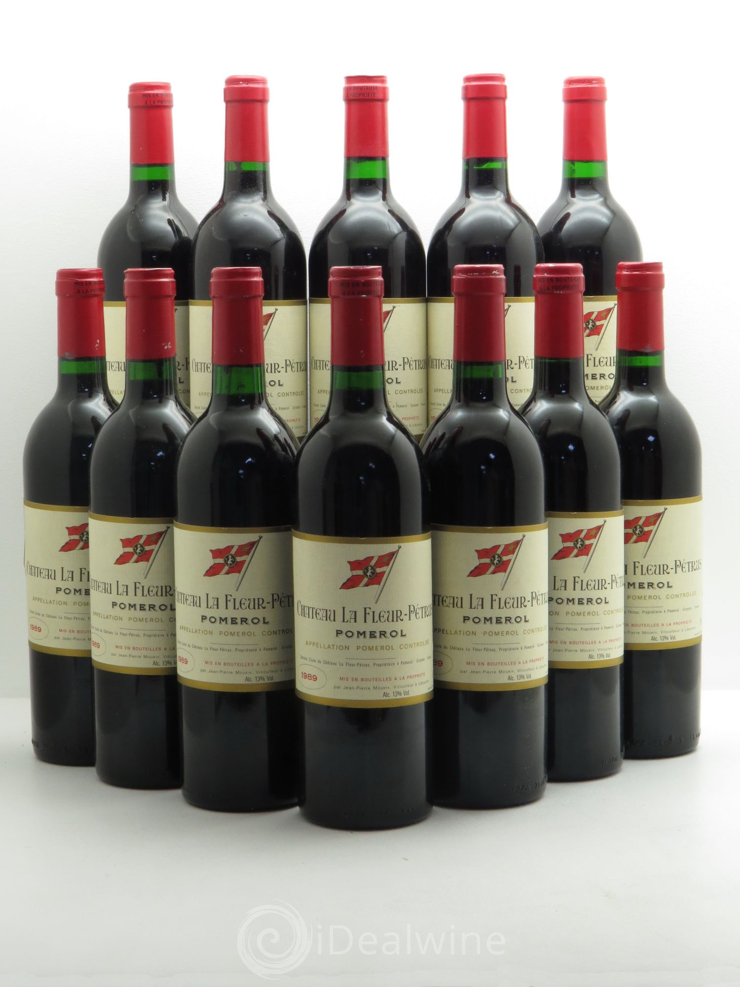 Château la Fleur Petrus 1989 - Lot de 12 bouteilles - 0