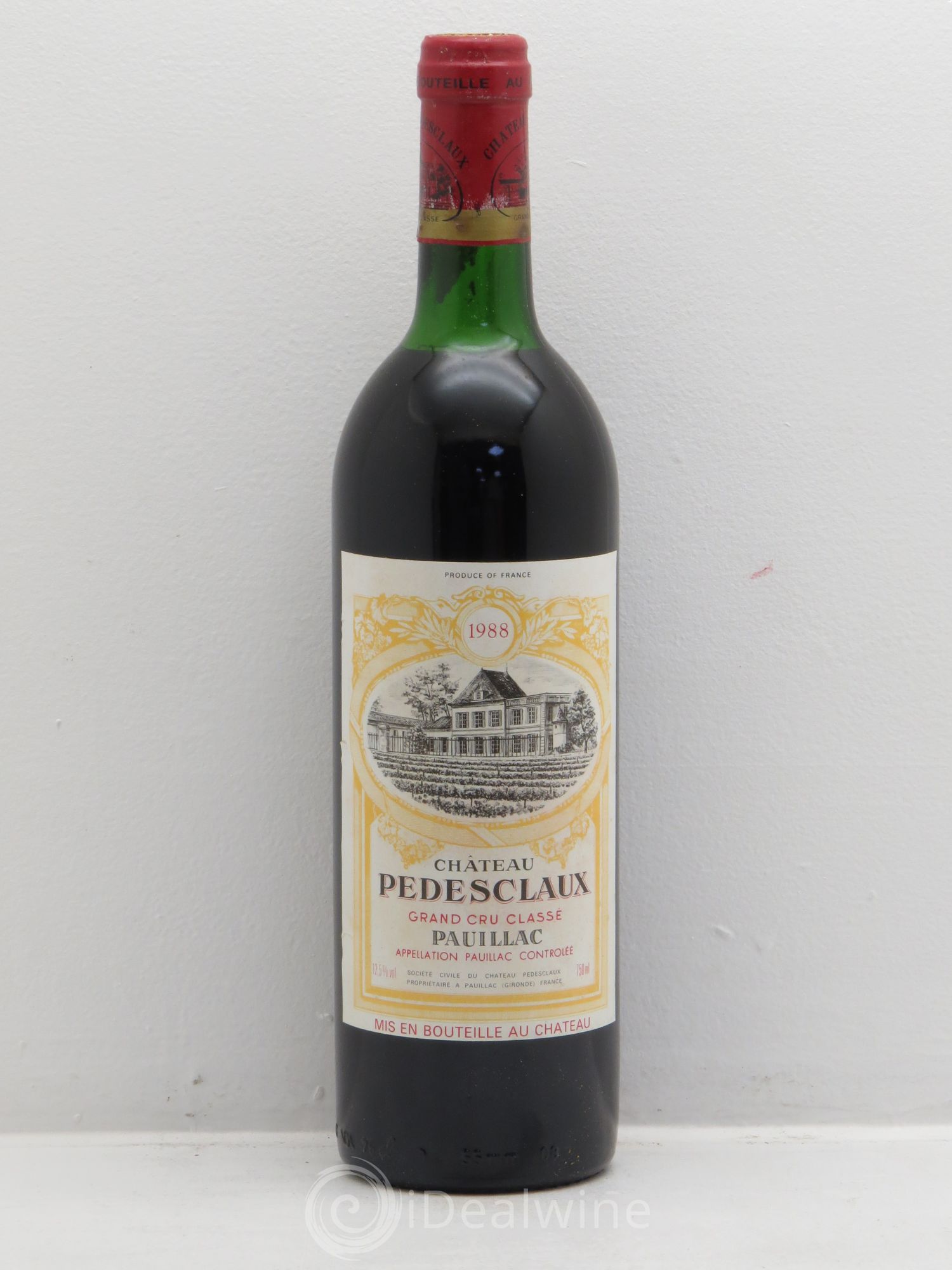 Château Pedesclaux 5ème Grand Cru Classé 1988 - Lot de 12 bouteilles - 0