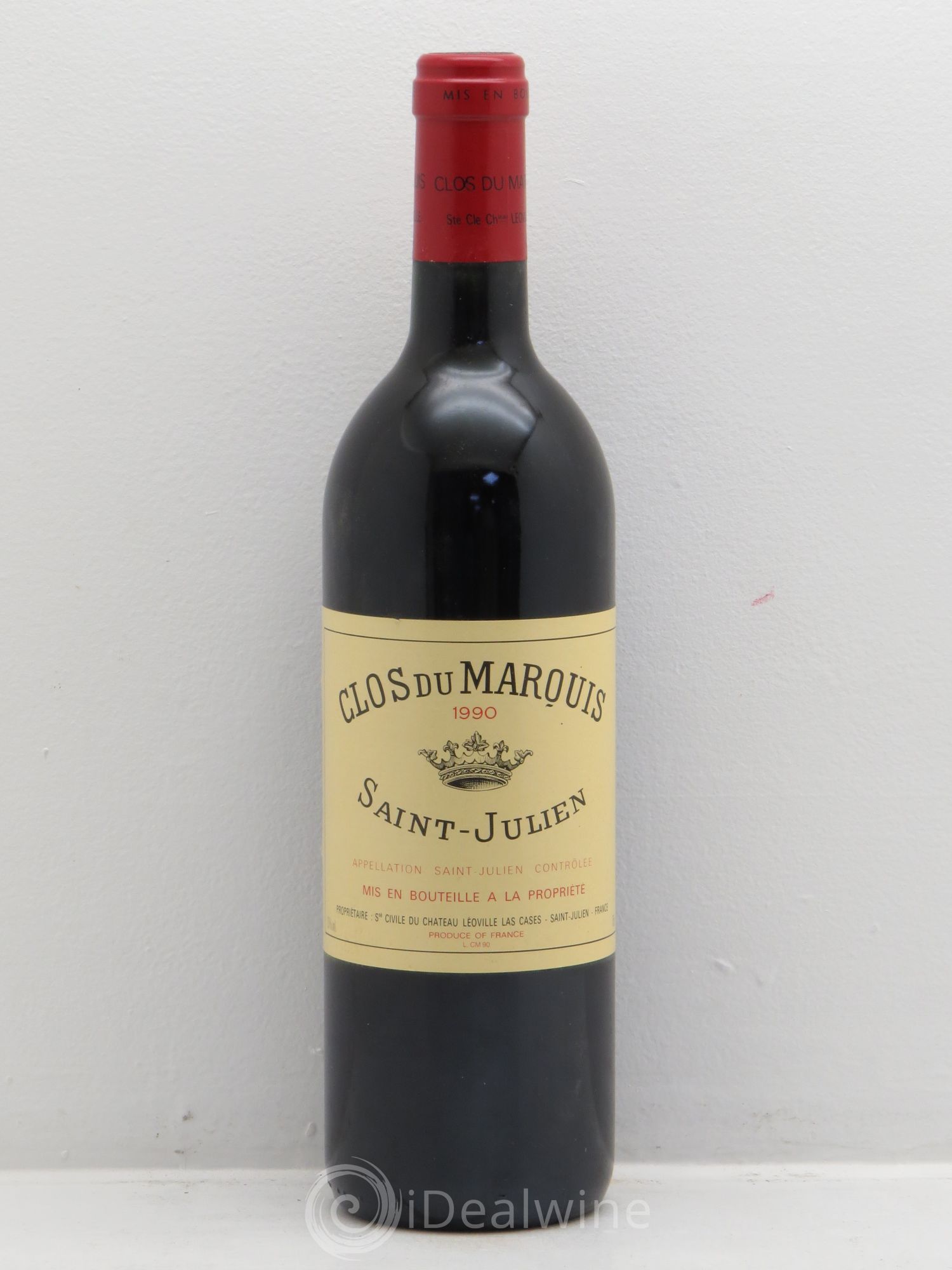 Clos du Marquis 1990 - Lot de 12 bouteilles - 0