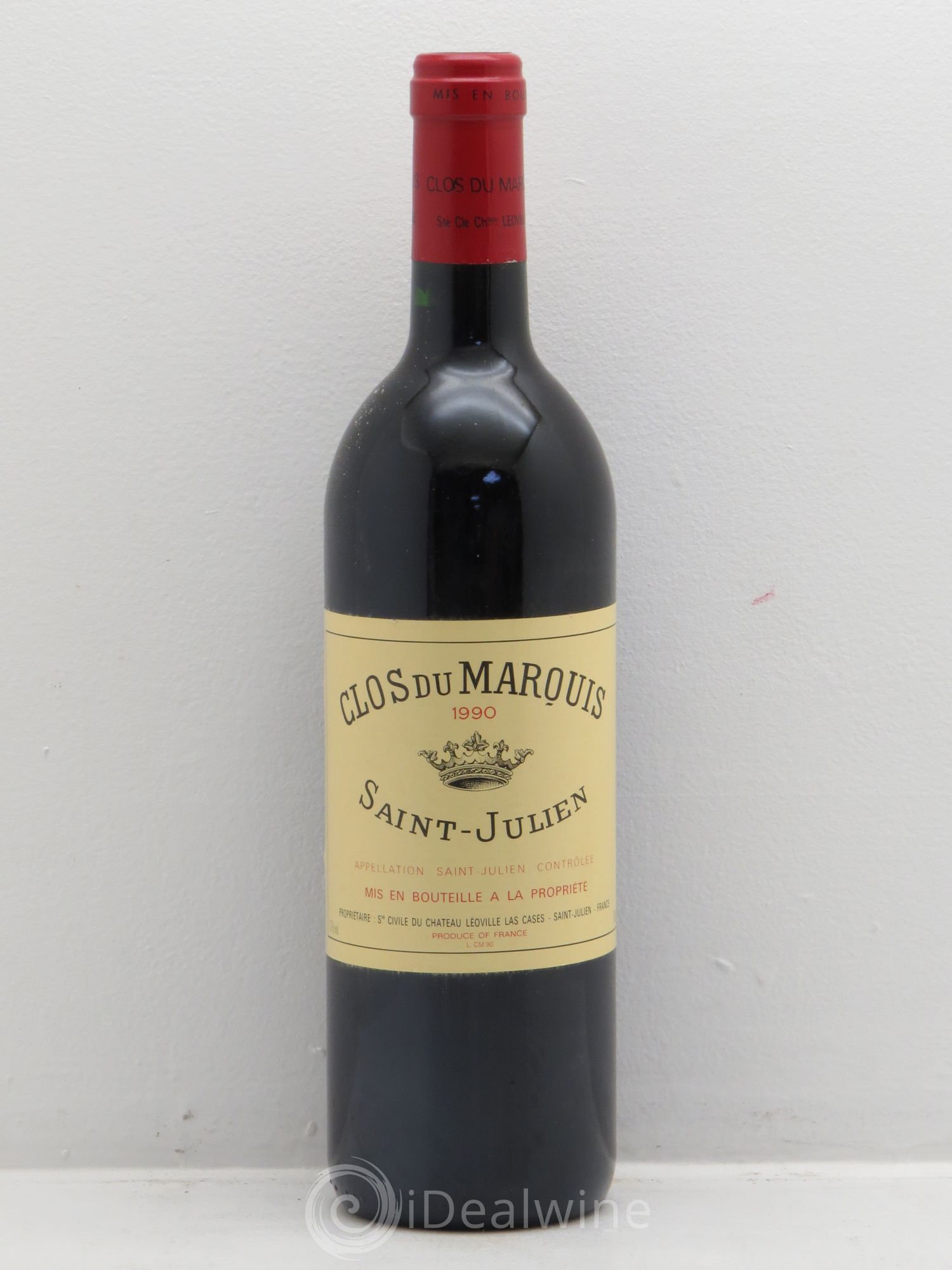 Clos du Marquis 1990 - Lot de 12 bouteilles - 0