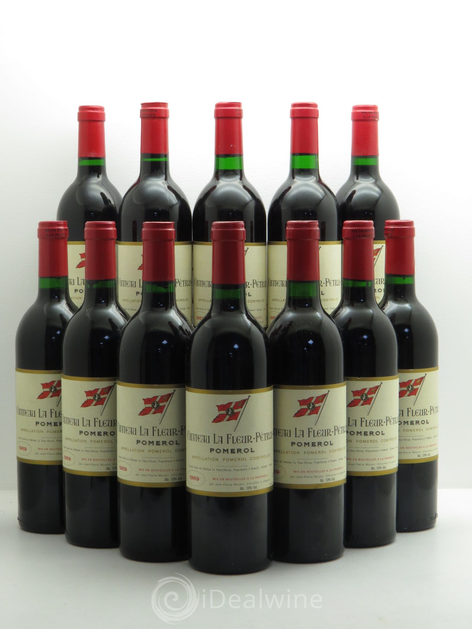 Château la Fleur Petrus 1989 - Lot de 12 bouteilles - 0