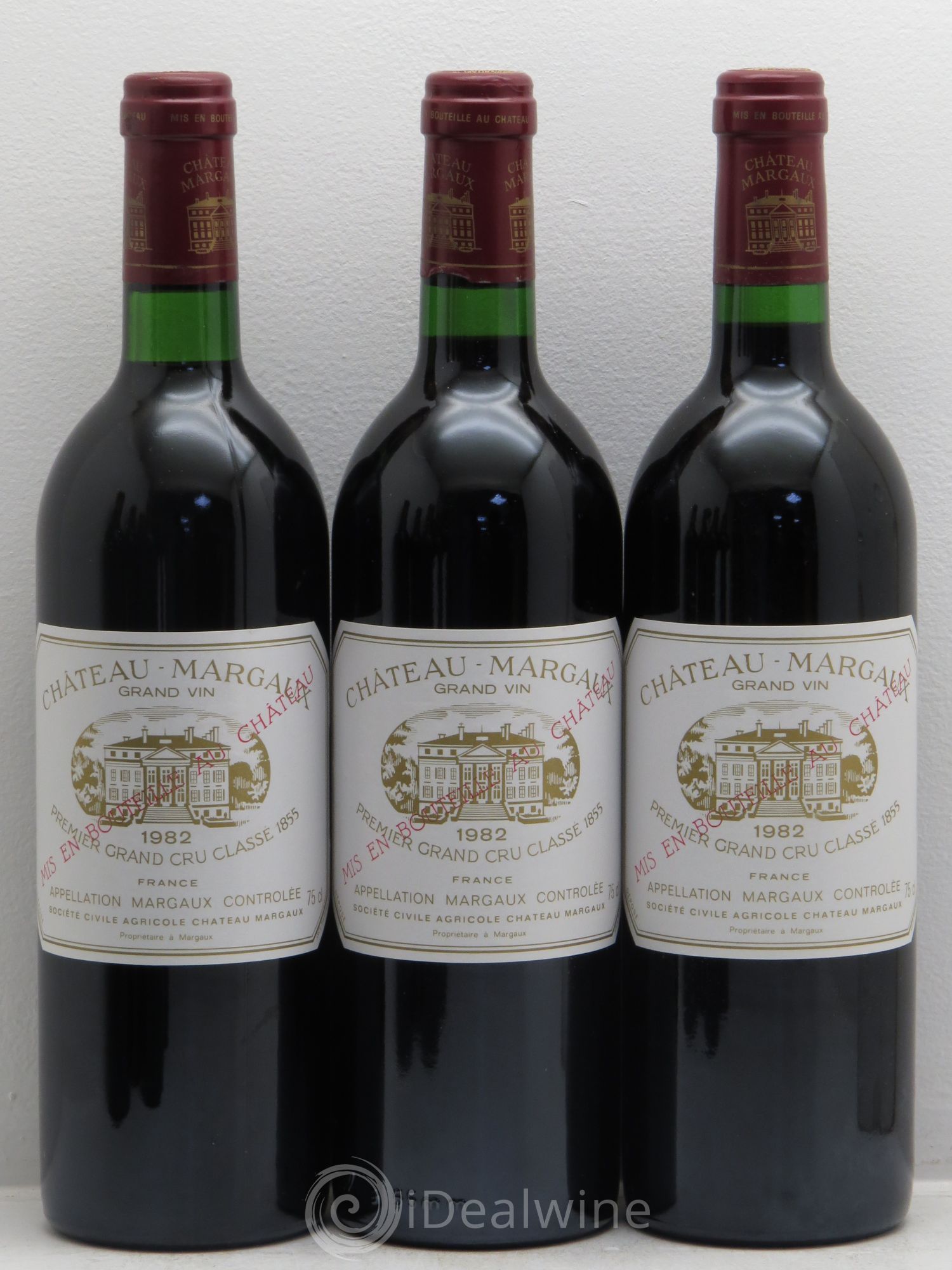 Château Margaux 1er Grand Cru Classé 1982 - Lot de 12 bouteilles - 2