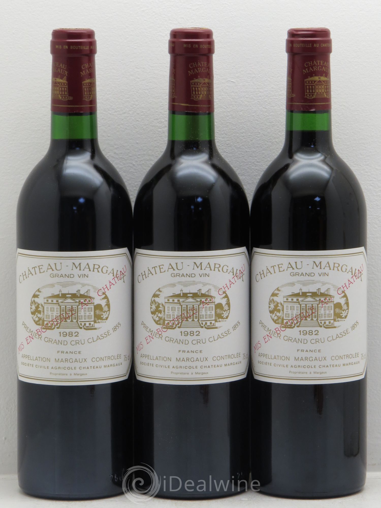 Château Margaux 1er Grand Cru Classé 1982 - Lot de 12 bouteilles - 4